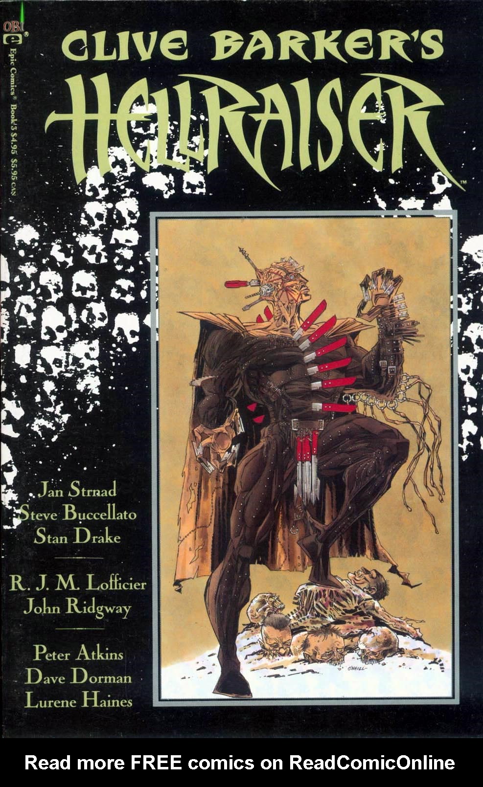 Read online Clive Barker's Hellraiser (1989) comic -  Issue #3 - 1