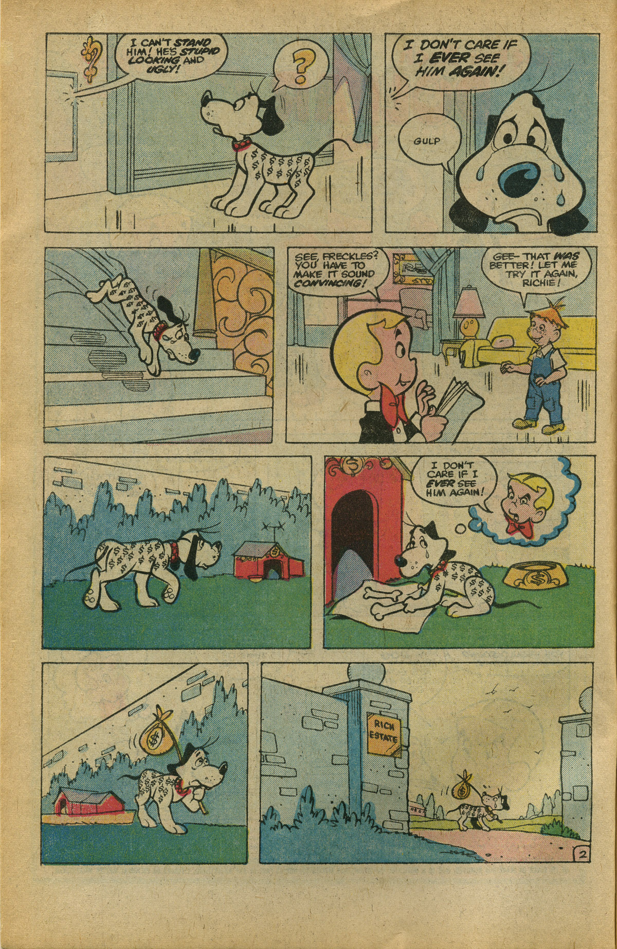 Read online Richie Rich & Dollar the Dog comic -  Issue #1 - 6