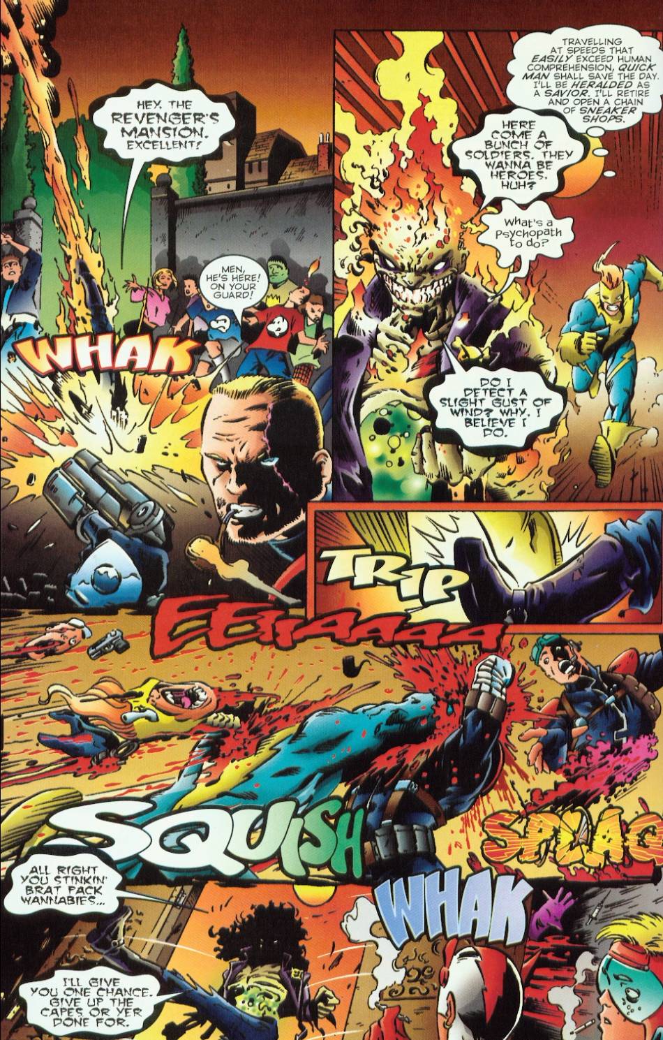 Read online Evil Ernie vs. the Superheroes comic -  Issue #1 - 20