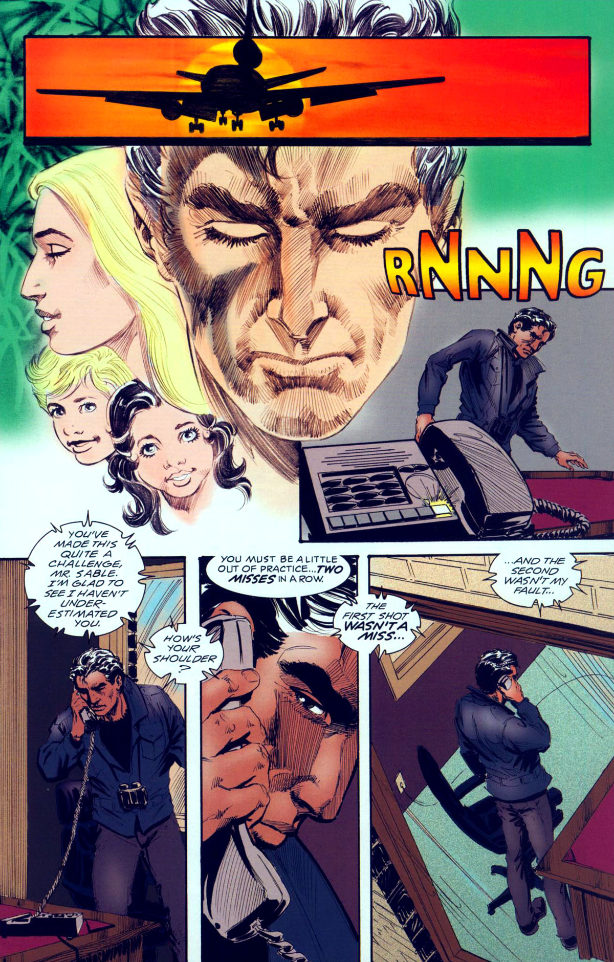 Read online Jon Sable, Freelance: Bloodtrail comic -  Issue #4 - 17