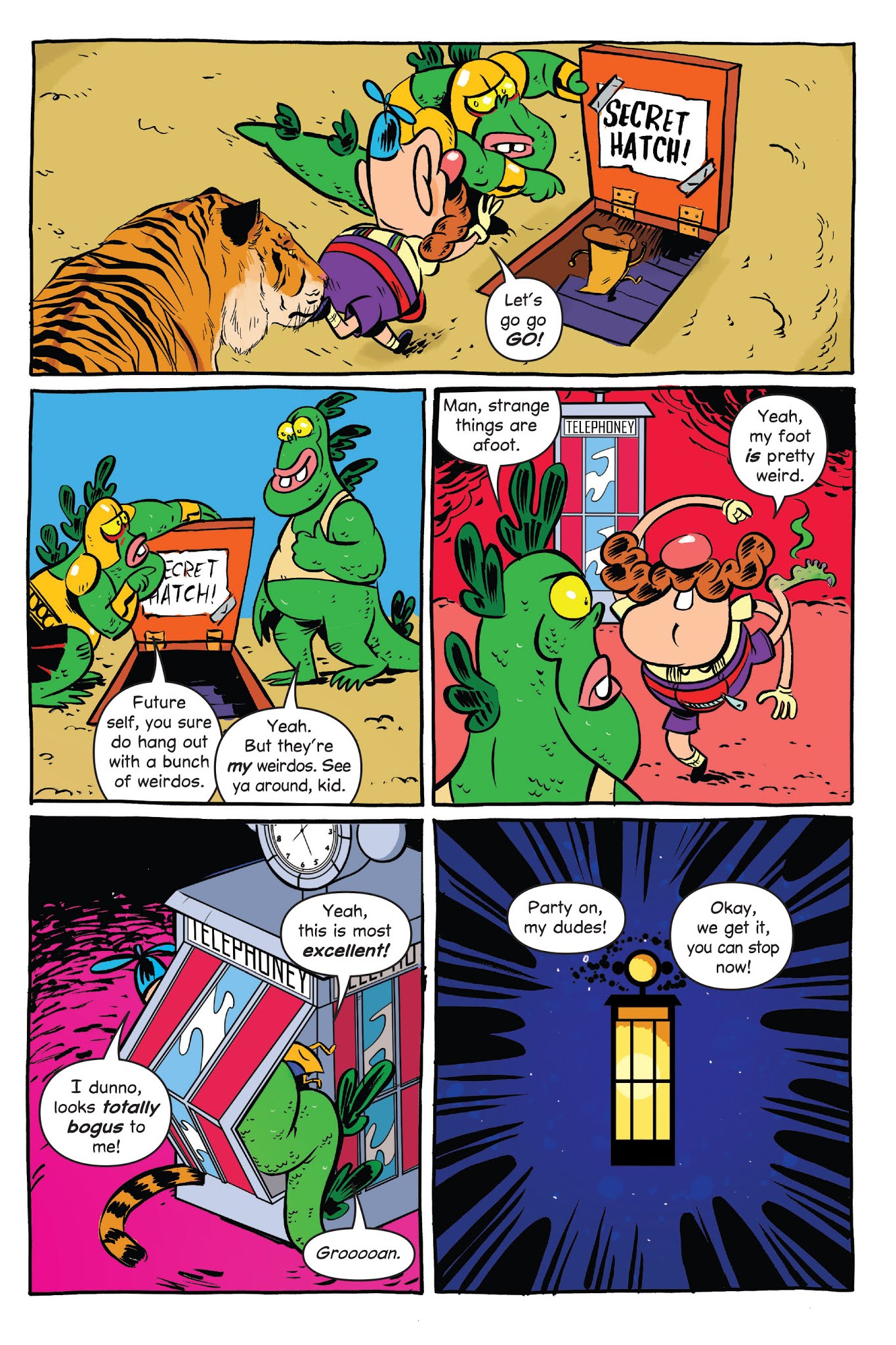 Read online Uncle Grandpa and the Time Casserole comic -  Issue # TPB - 78