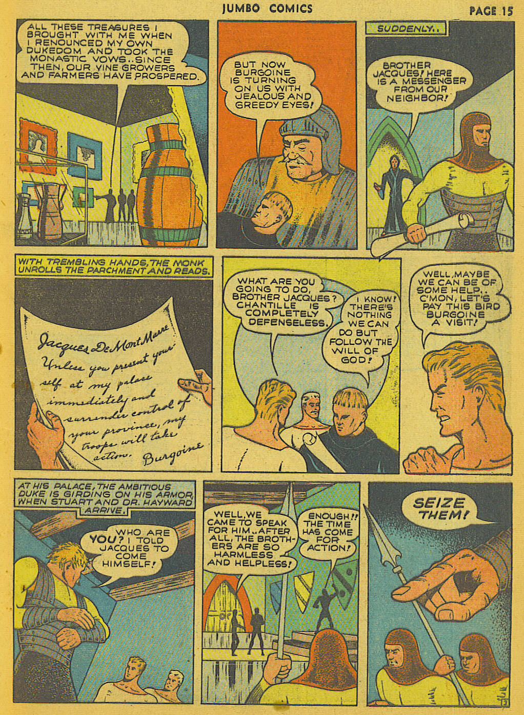 Read online Jumbo Comics comic -  Issue #26 - 17