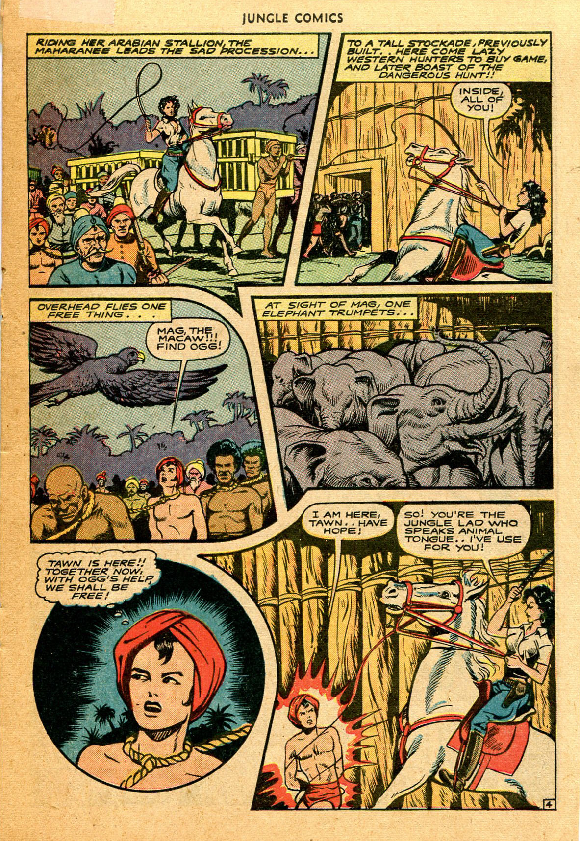 Read online Jungle Comics comic -  Issue #74 - 24