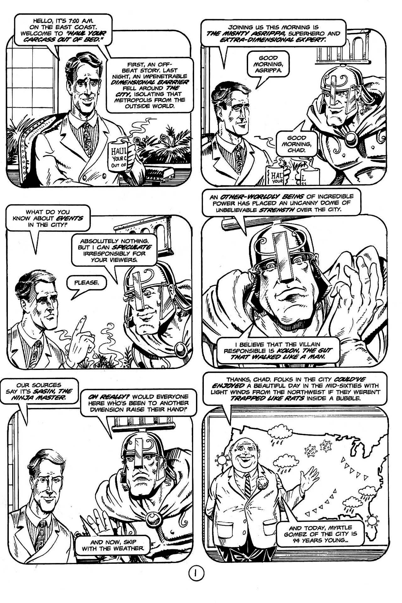 Read online Paul the Samurai (1992) comic -  Issue #10 - 3