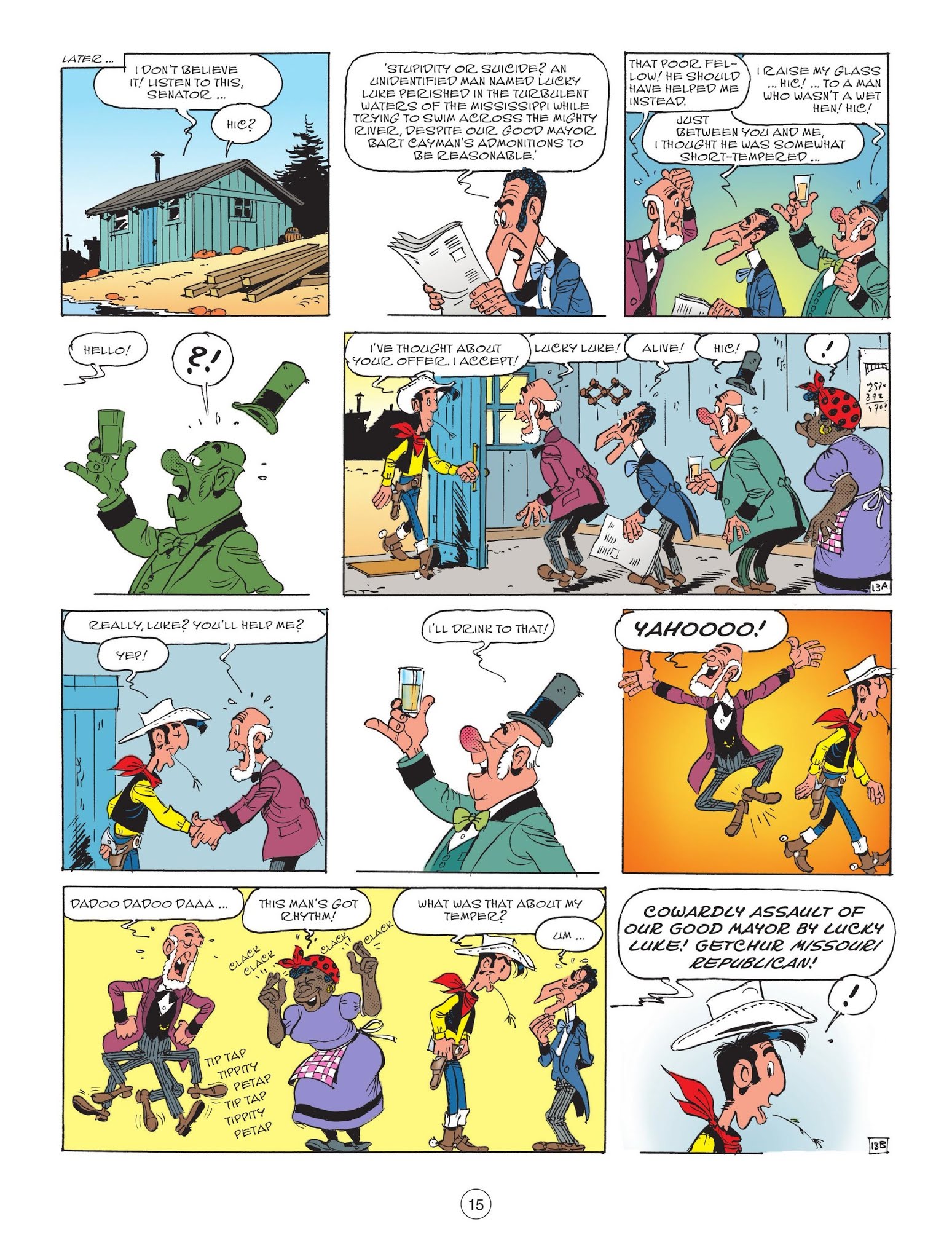 Read online A Lucky Luke Adventure comic -  Issue #68 - 16