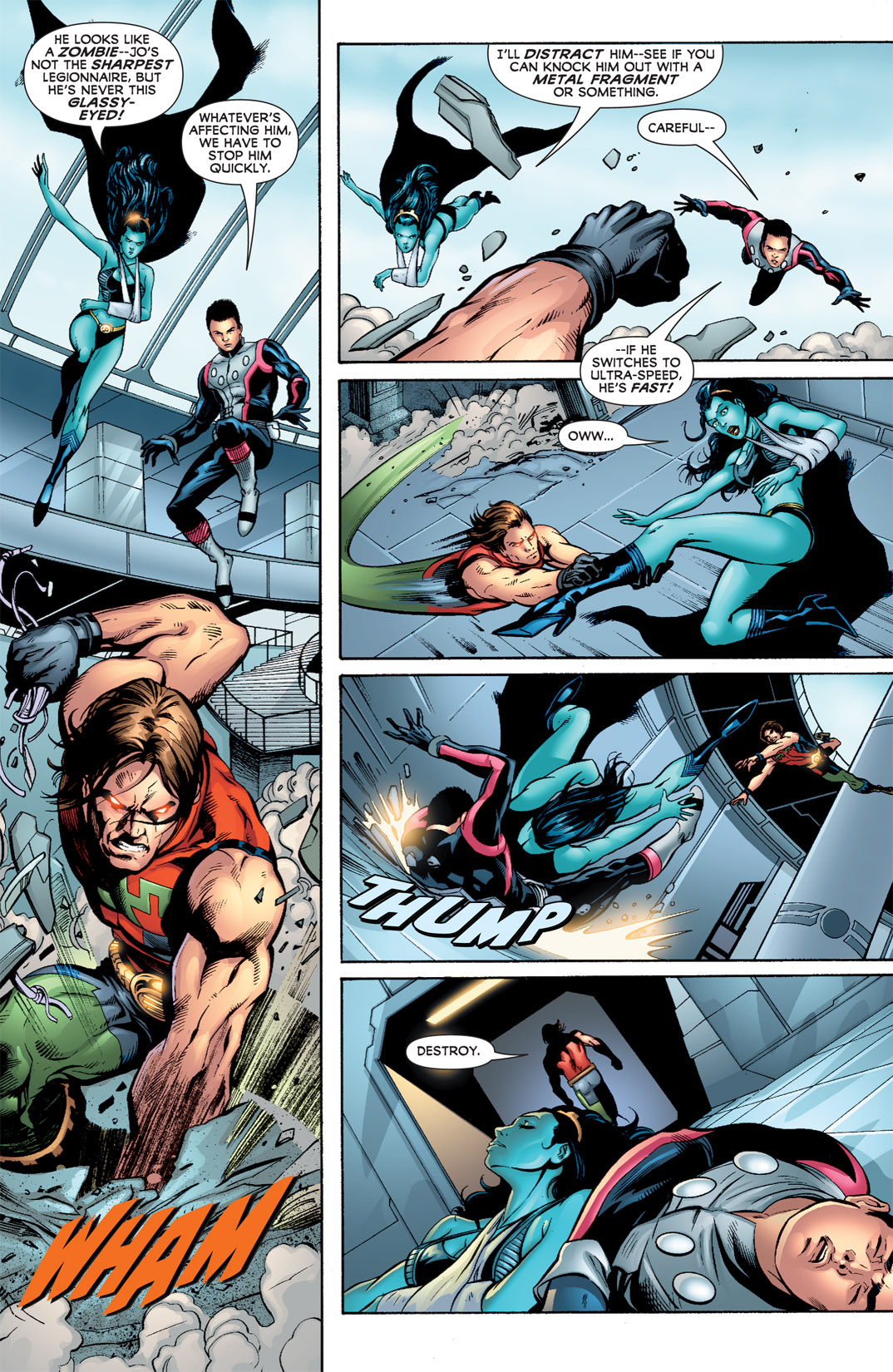 Read online Legion of Super-Heroes (2010) comic -  Issue #2 - 30