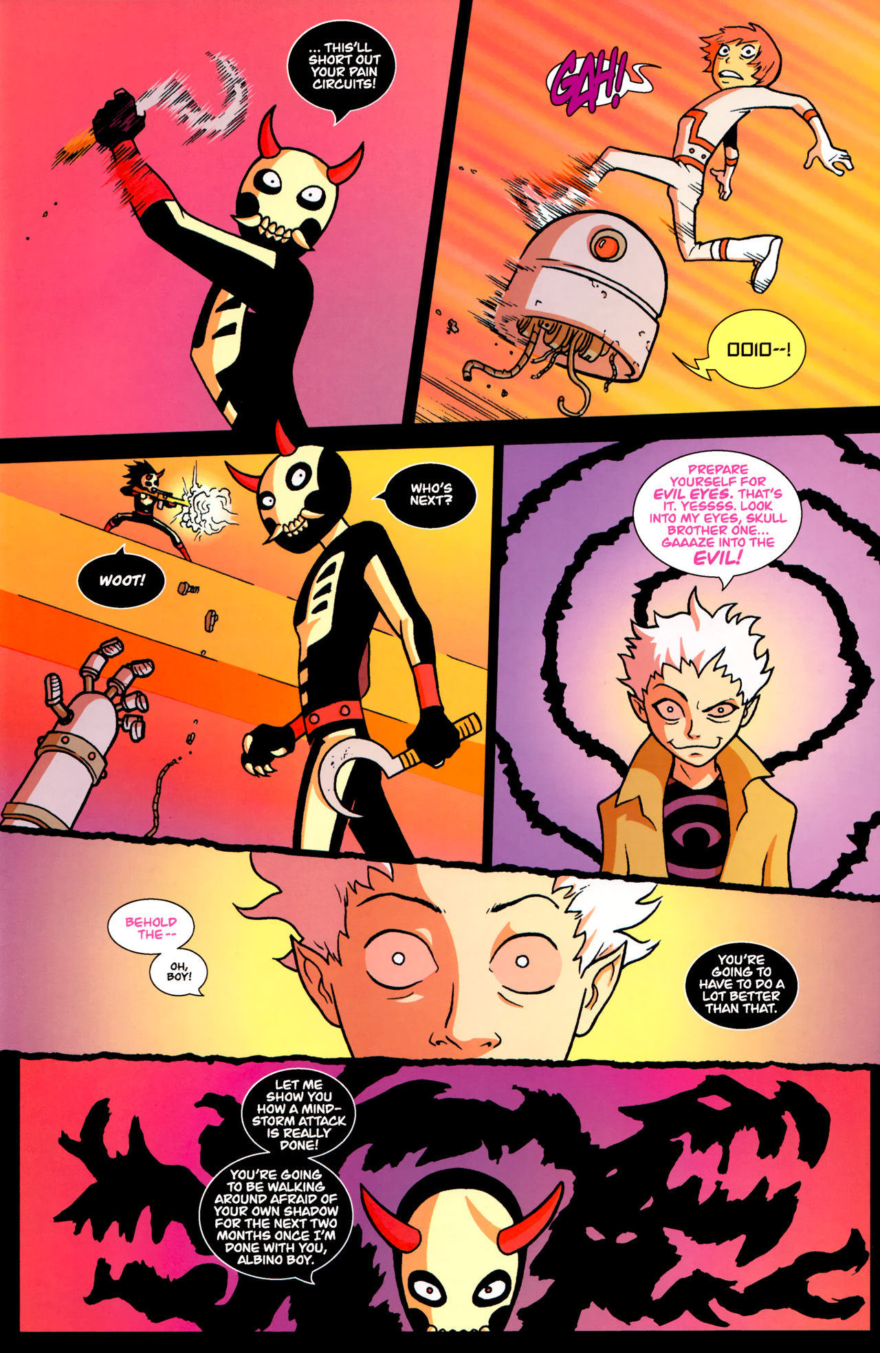 Read online Gladstone's School for World Conquerors (2011) comic -  Issue #1 - 26