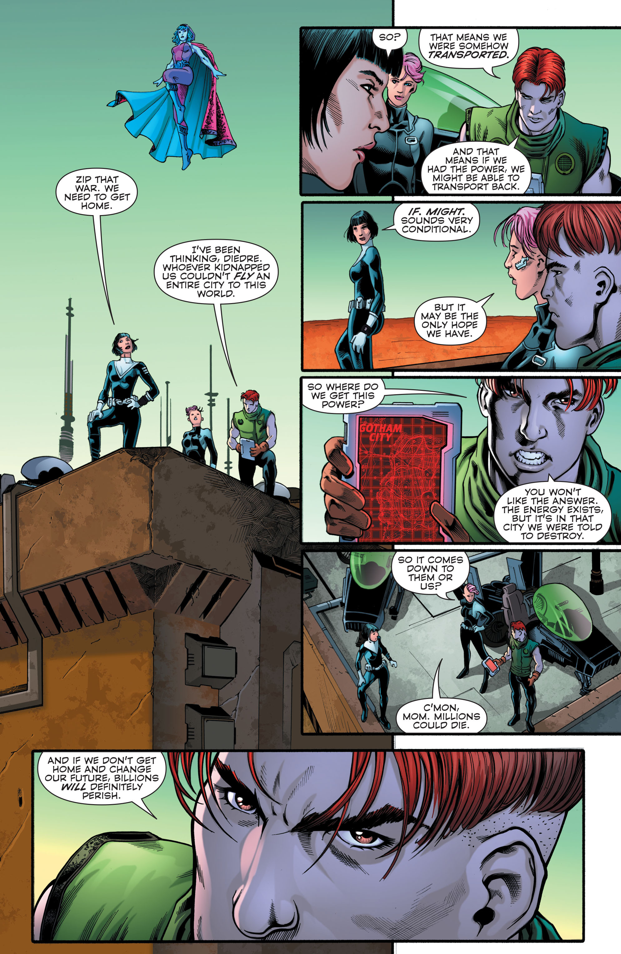 Read online Convergence New Teen Titans comic -  Issue #1 - 13