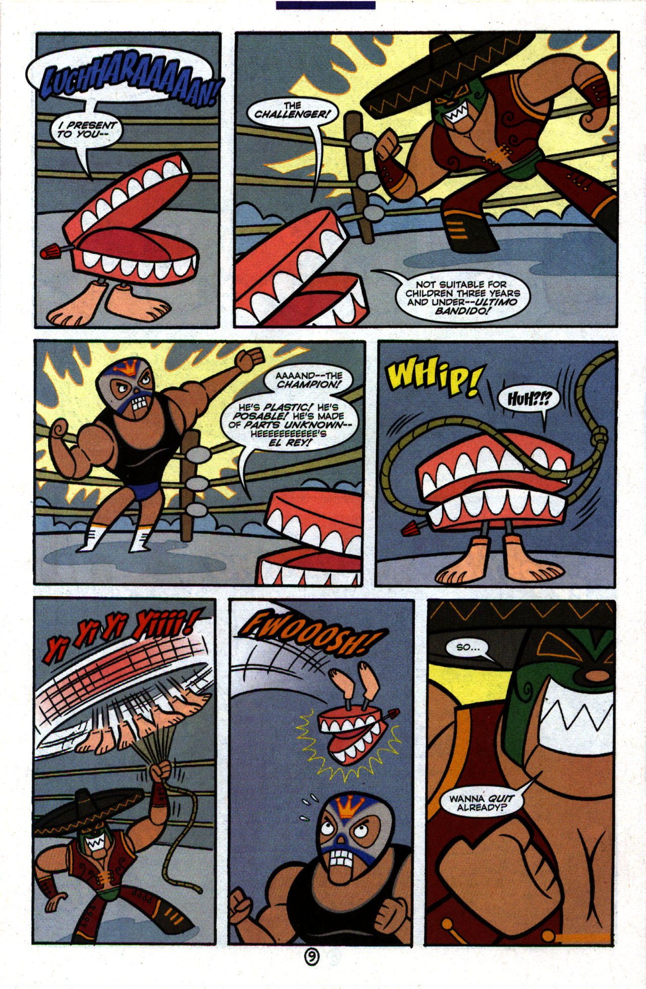 Read online Mucha Lucha comic -  Issue #1 - 10