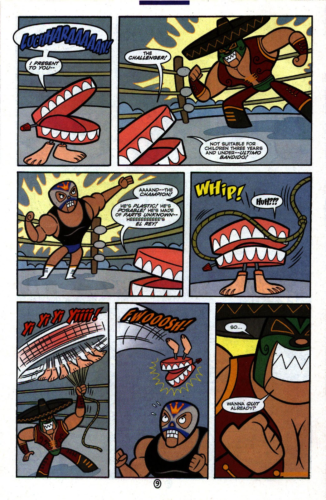Mucha Lucha issue 1 - Page 10