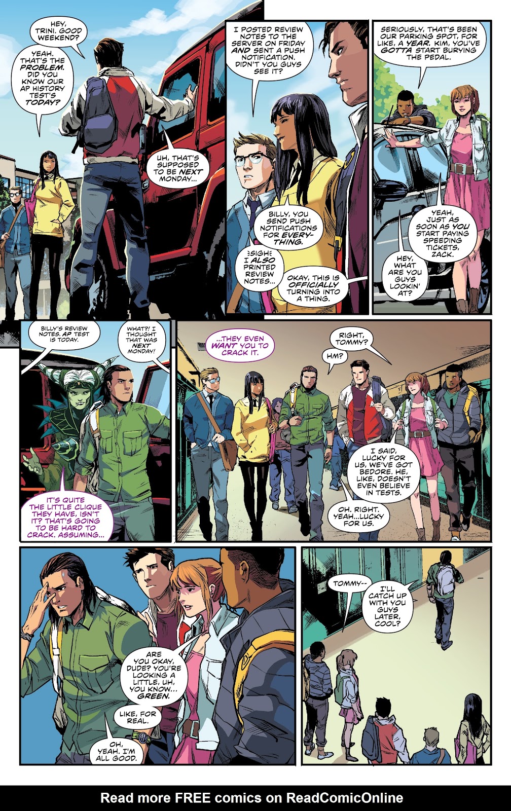 Power Rangers: Sins of the Future issue TPB - Page 102