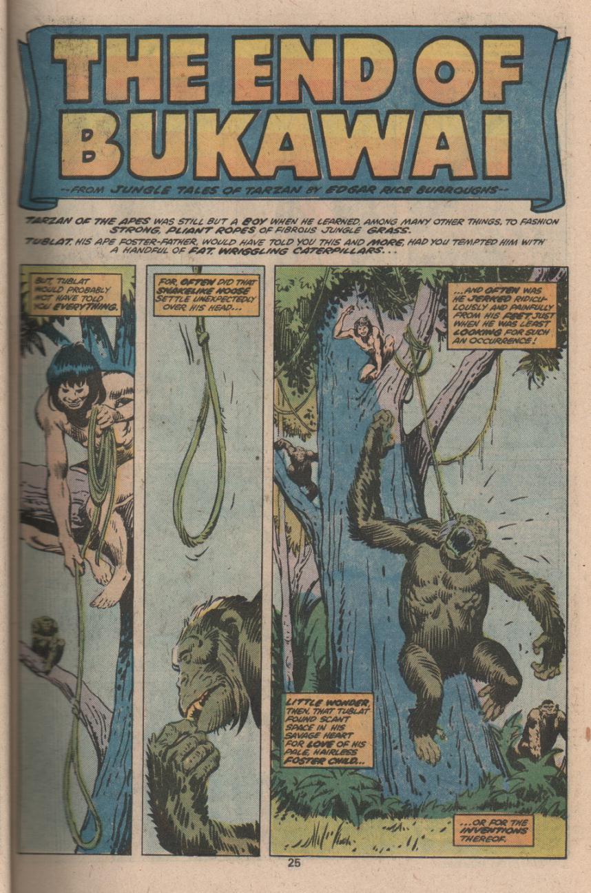 Read online Tarzan (1977) comic -  Issue # _Annual 1 - 20