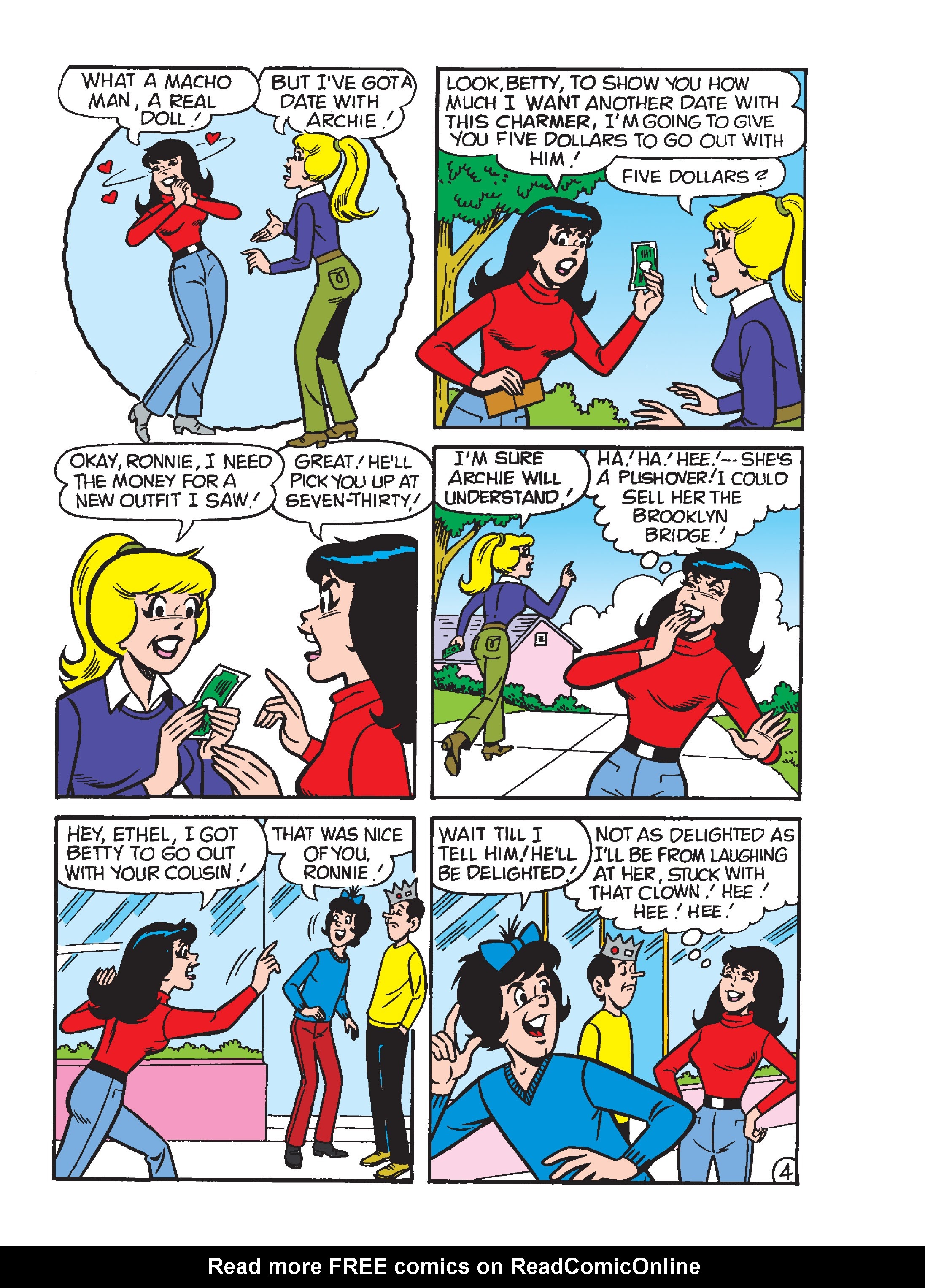 Read online World of Betty & Veronica Digest comic -  Issue #8 - 143