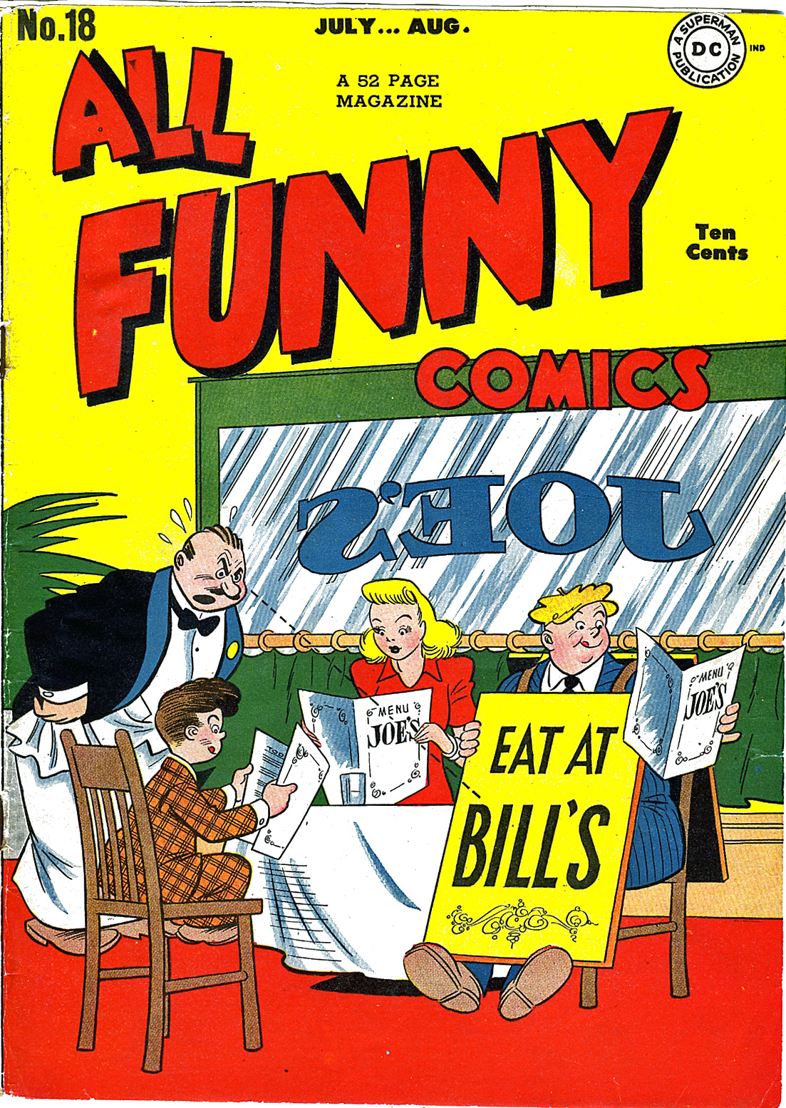 Read online All Funny Comics comic -  Issue #18 - 1