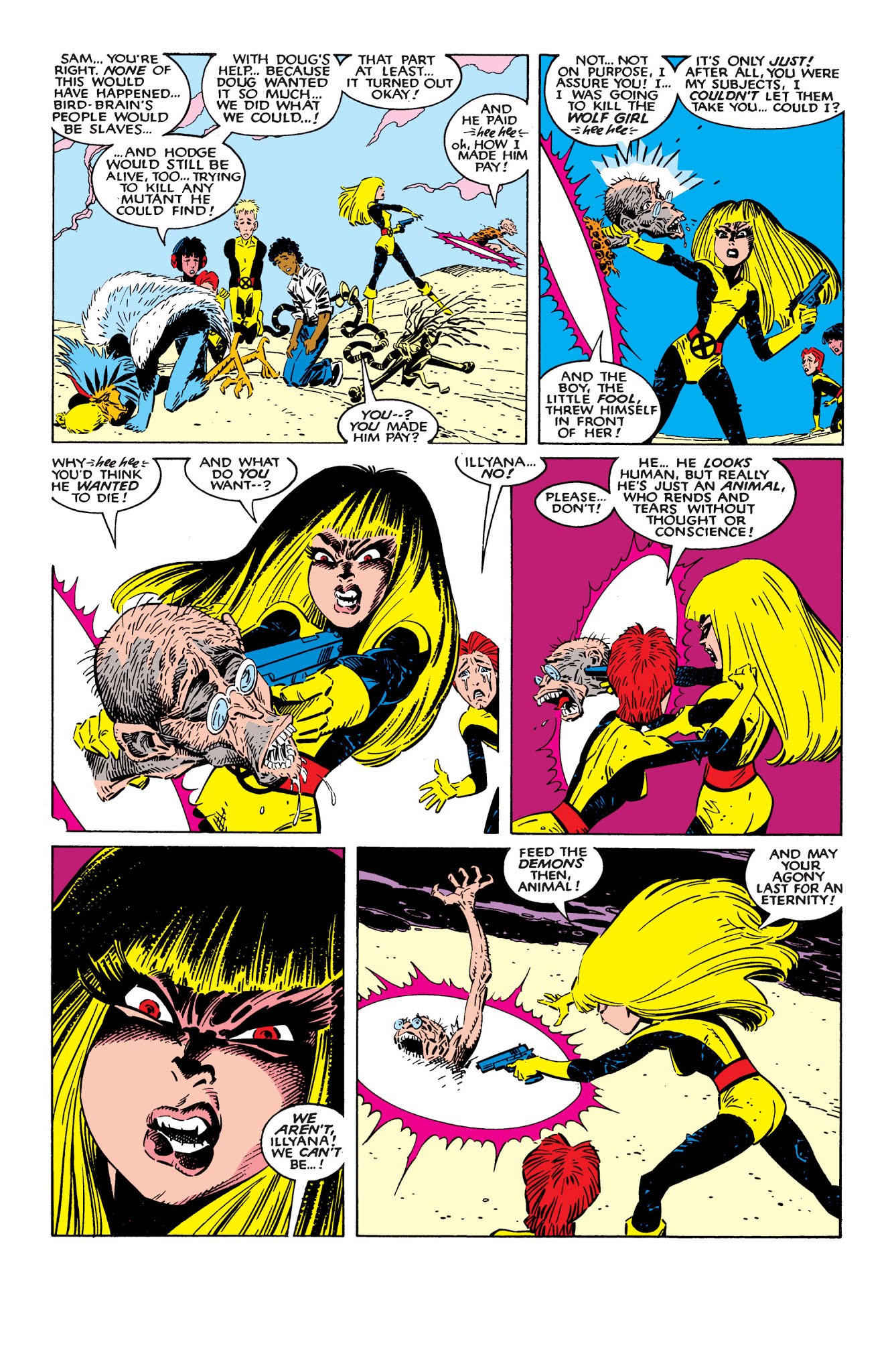 Read online X-Men: Fall of the Mutants comic -  Issue # TPB 1 (Part 4) - 90