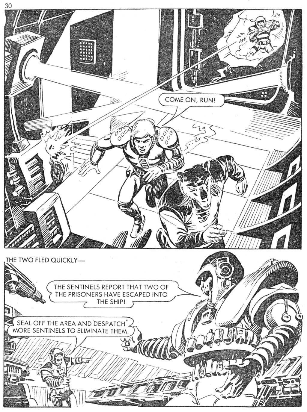 Read online Starblazer comic -  Issue #159 - 30