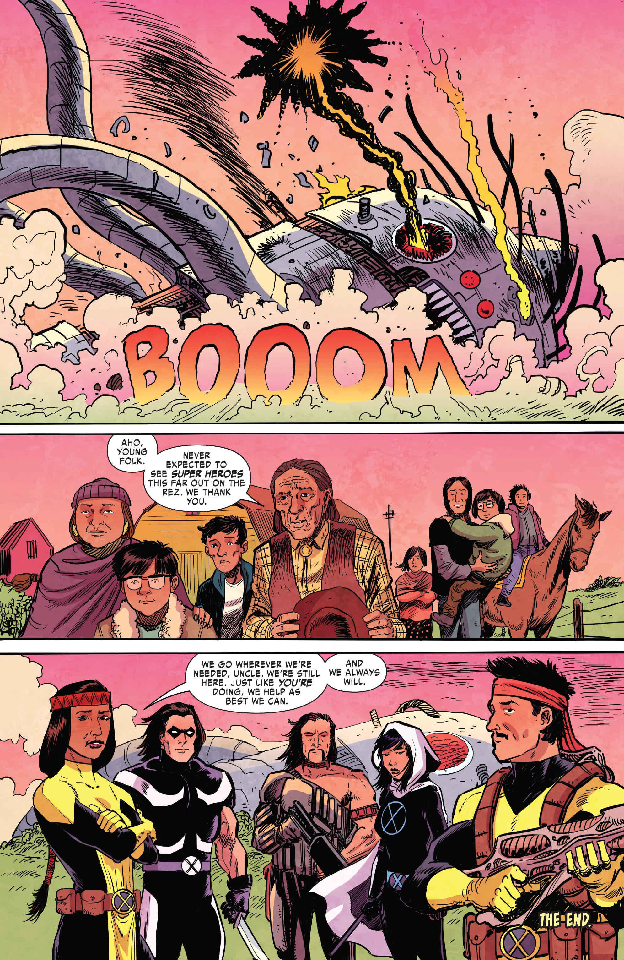 Read online Marvel's Voices: Heritage comic -  Issue # Full - 8