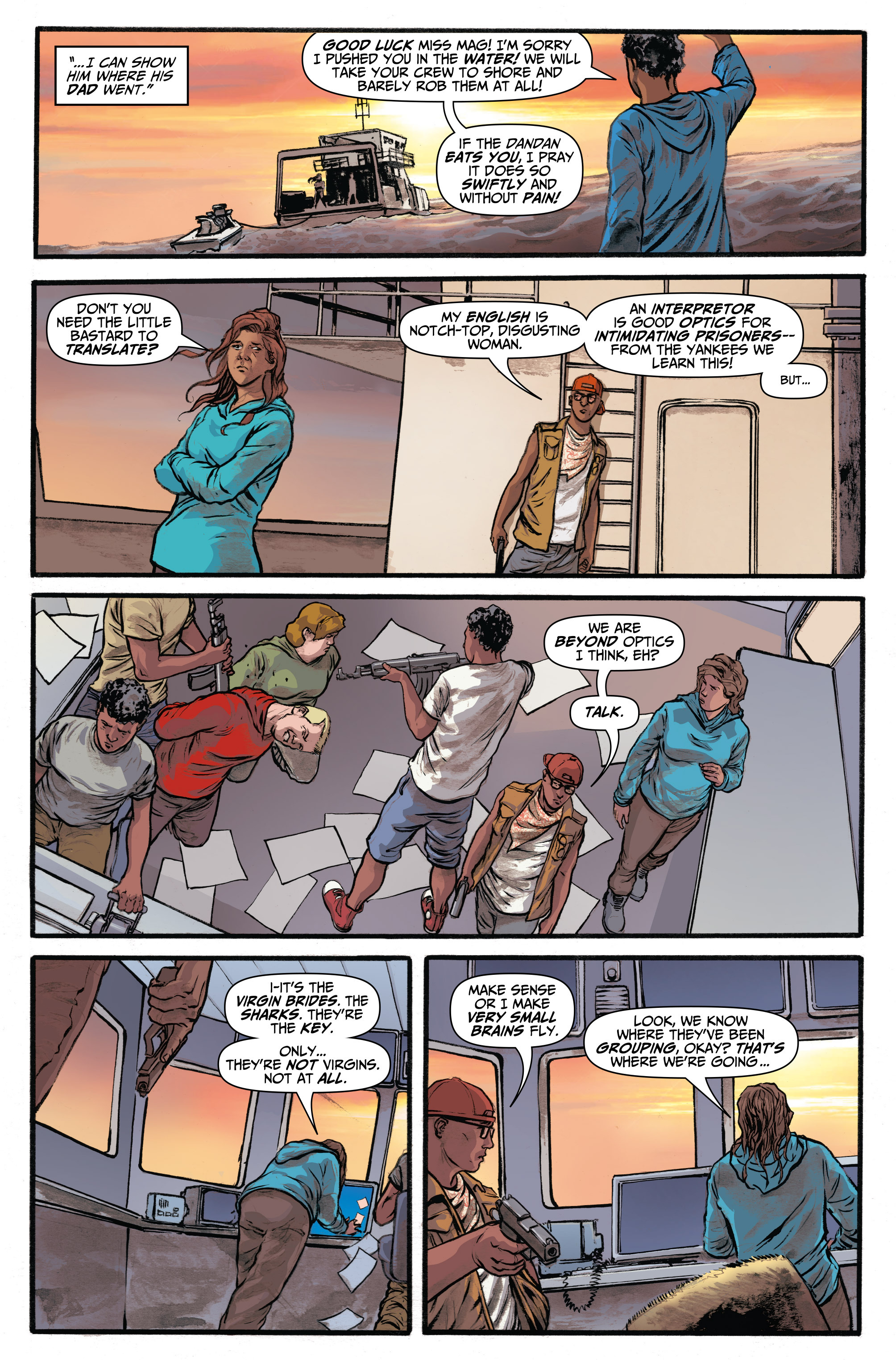 Read online Hook Jaw comic -  Issue #5 - 7