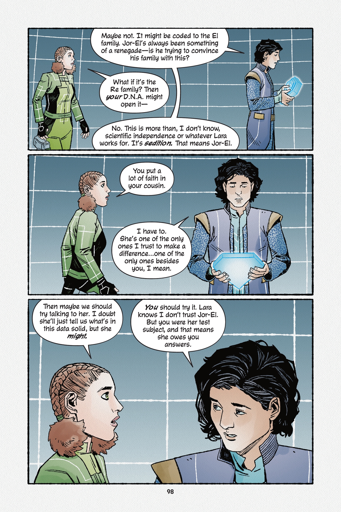 Read online House of El comic -  Issue # TPB 2 (Part 1) - 92