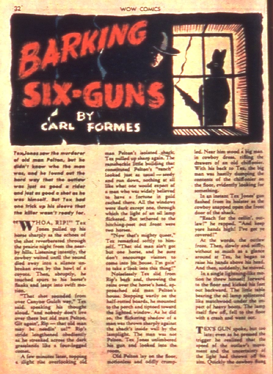 Read online Wow Comics comic -  Issue #7 - 32