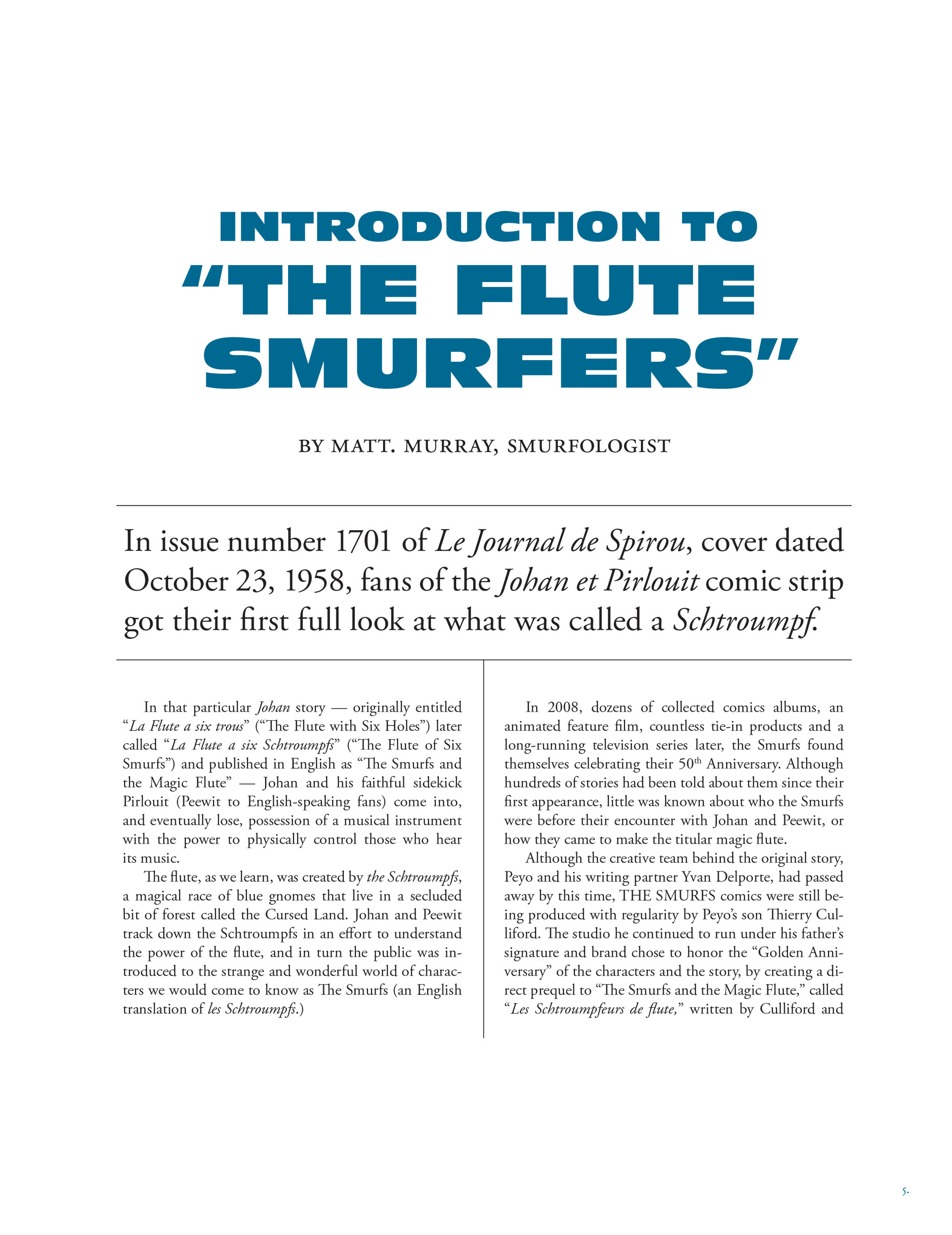 Read online The Smurfs & Friends comic -  Issue # TPB 1 (Part 1) - 6