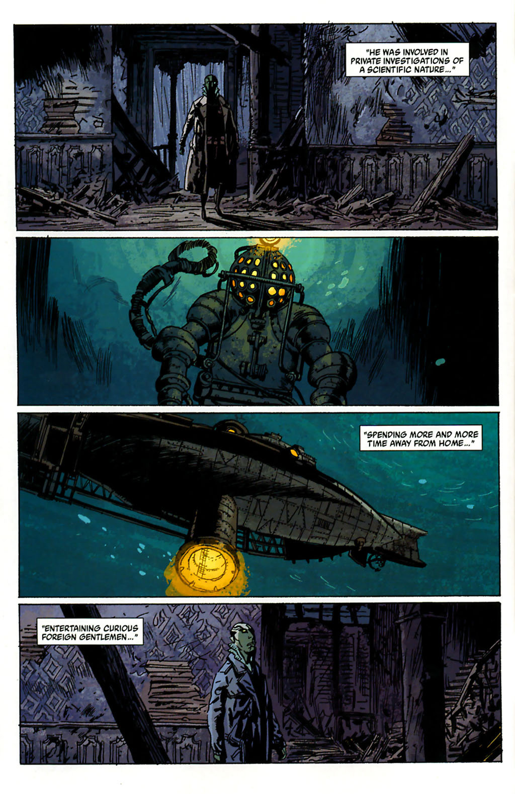 Read online B.P.R.D.: The Dead comic -  Issue #2 - 4
