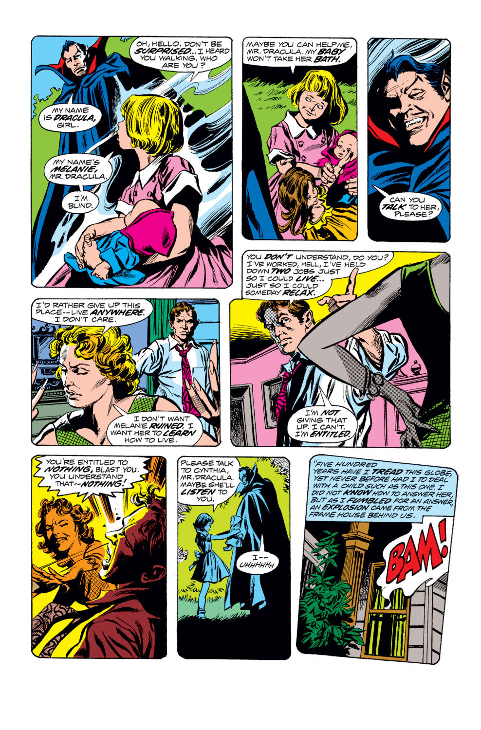 Read online Tomb of Dracula (1972) comic -  Issue #30 - 11