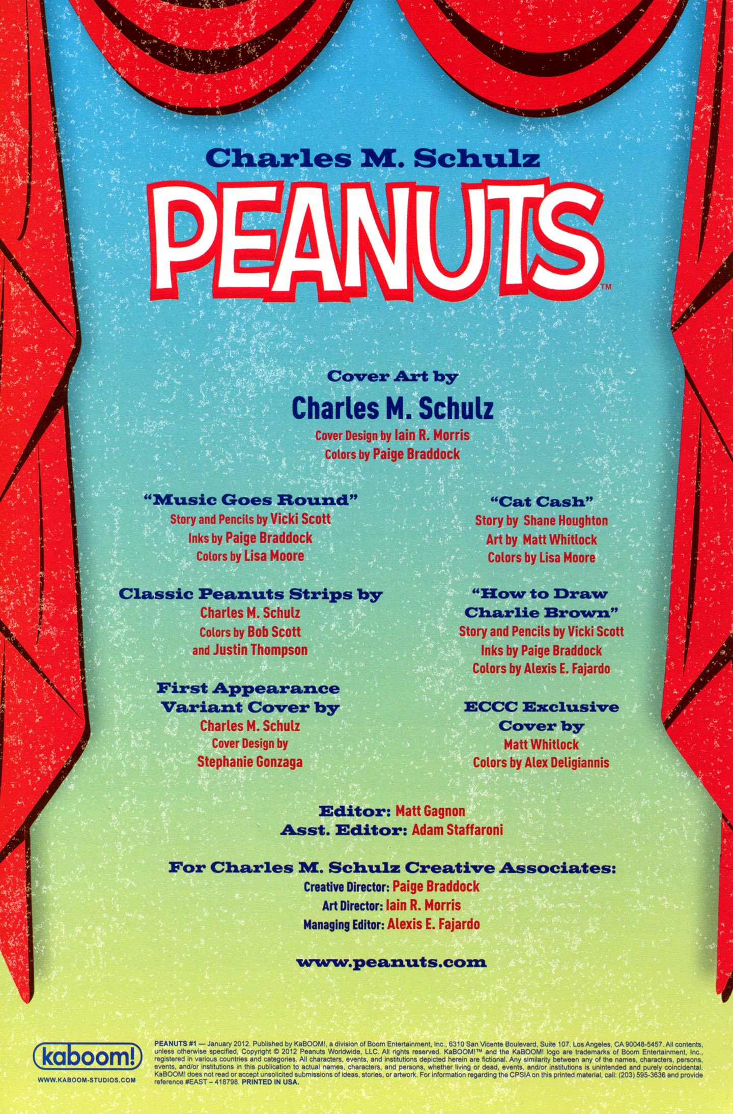 Read online Peanuts (2011) comic -  Issue #1 - 2