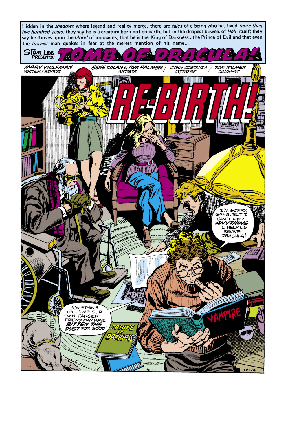 Read online Tomb of Dracula (1972) comic -  Issue #41 - 2