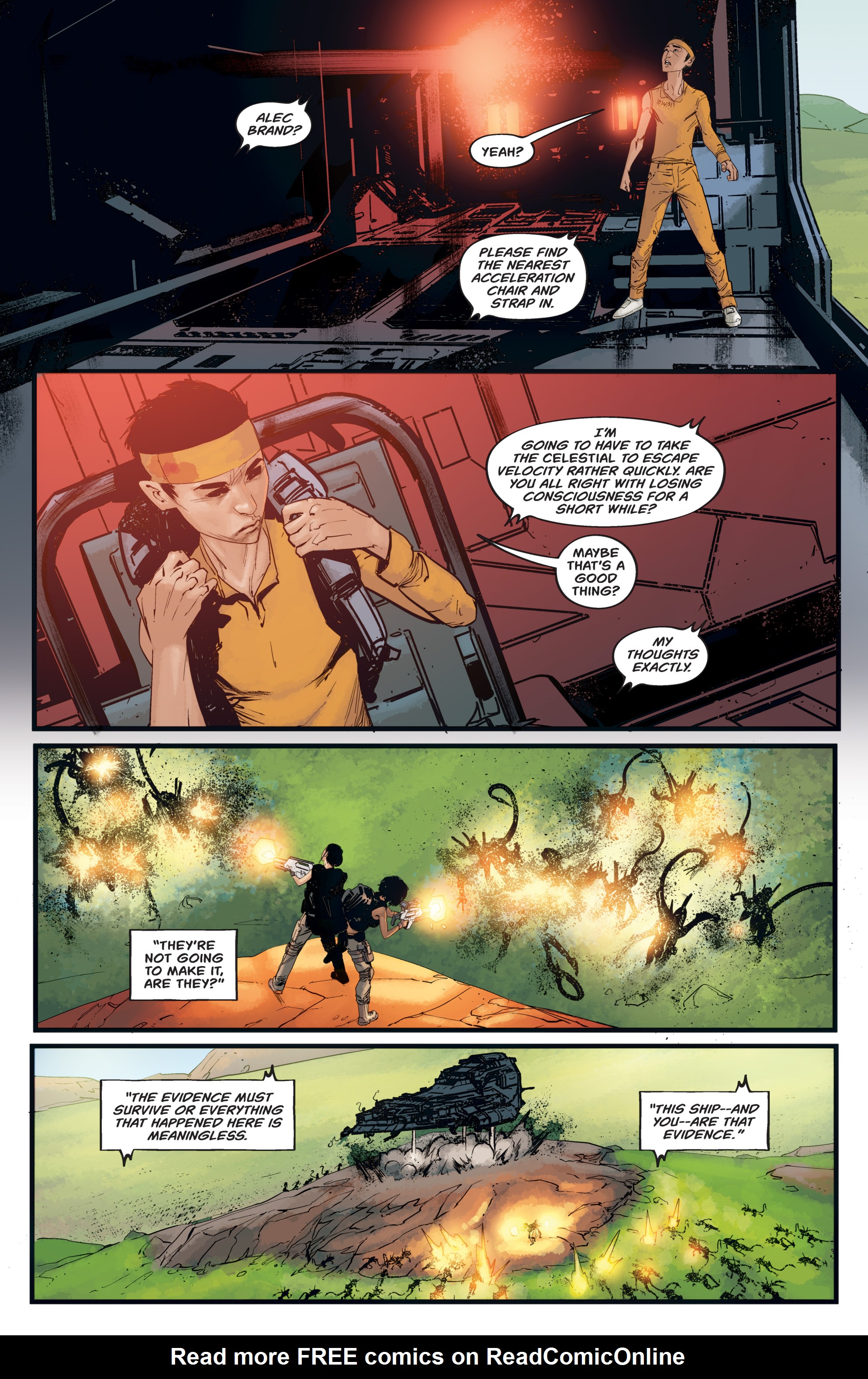 Read online Aliens: Resistance comic -  Issue # _TPB - 88