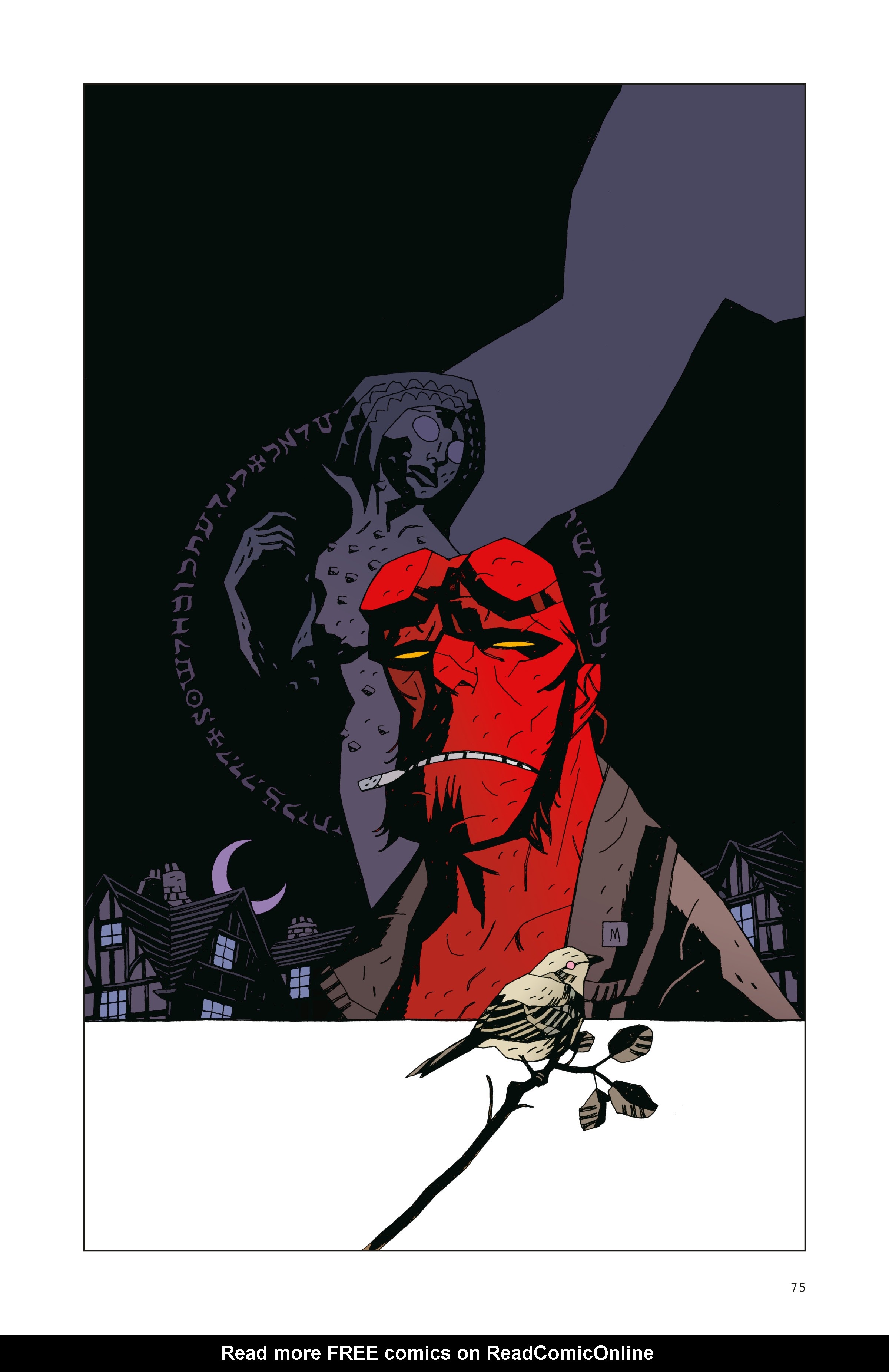 Read online Hellboy: 25 Years of Covers comic -  Issue # TPB (Part 1) - 77