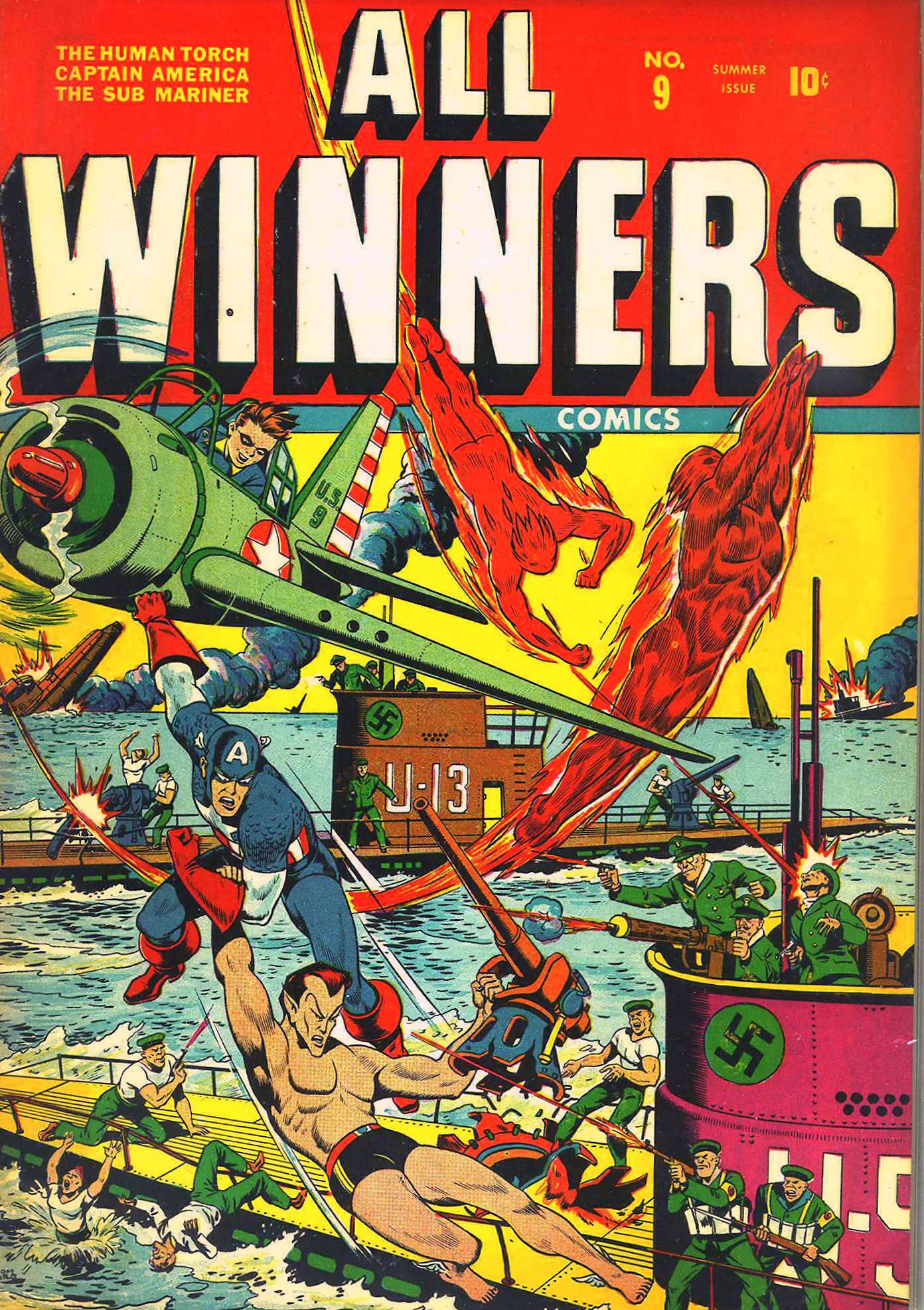 Read online All-Winners Comics comic -  Issue #9 - 1