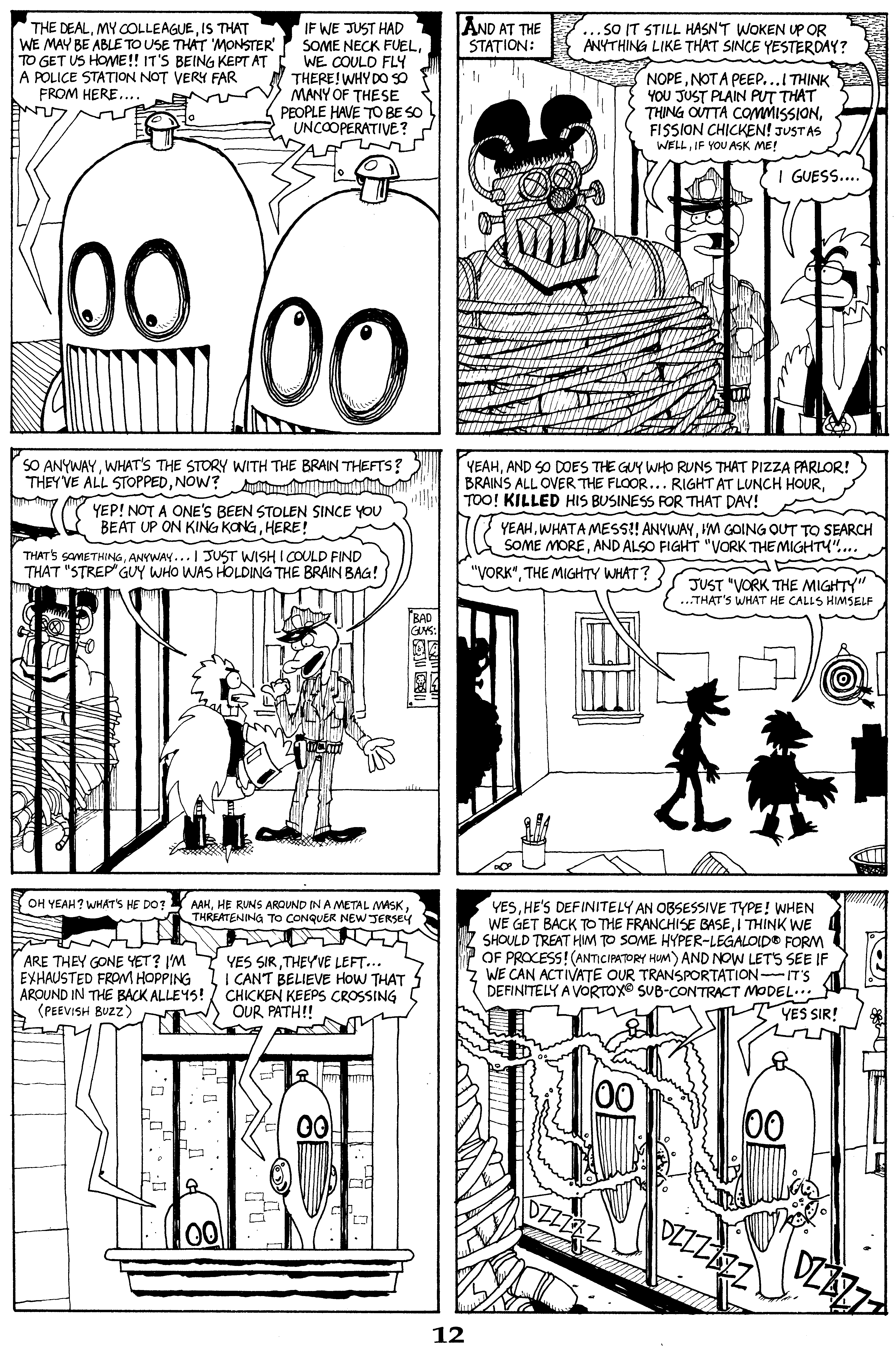Read online Critters comic -  Issue #28 - 14