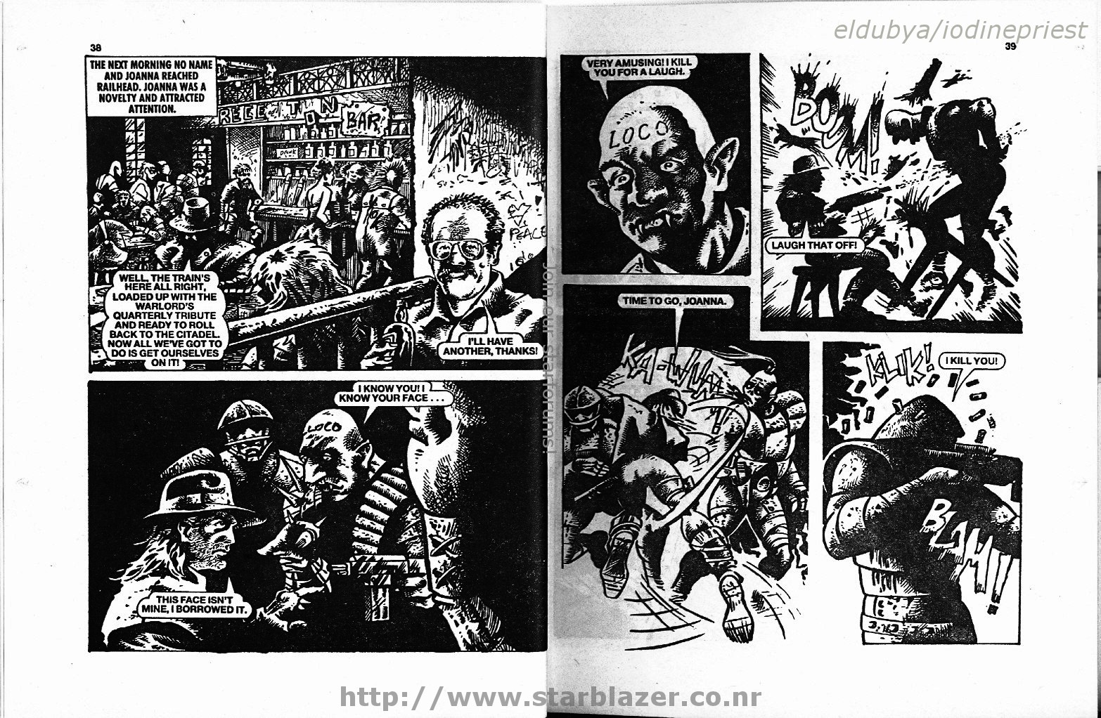 Read online Starblazer comic -  Issue #279 - 21