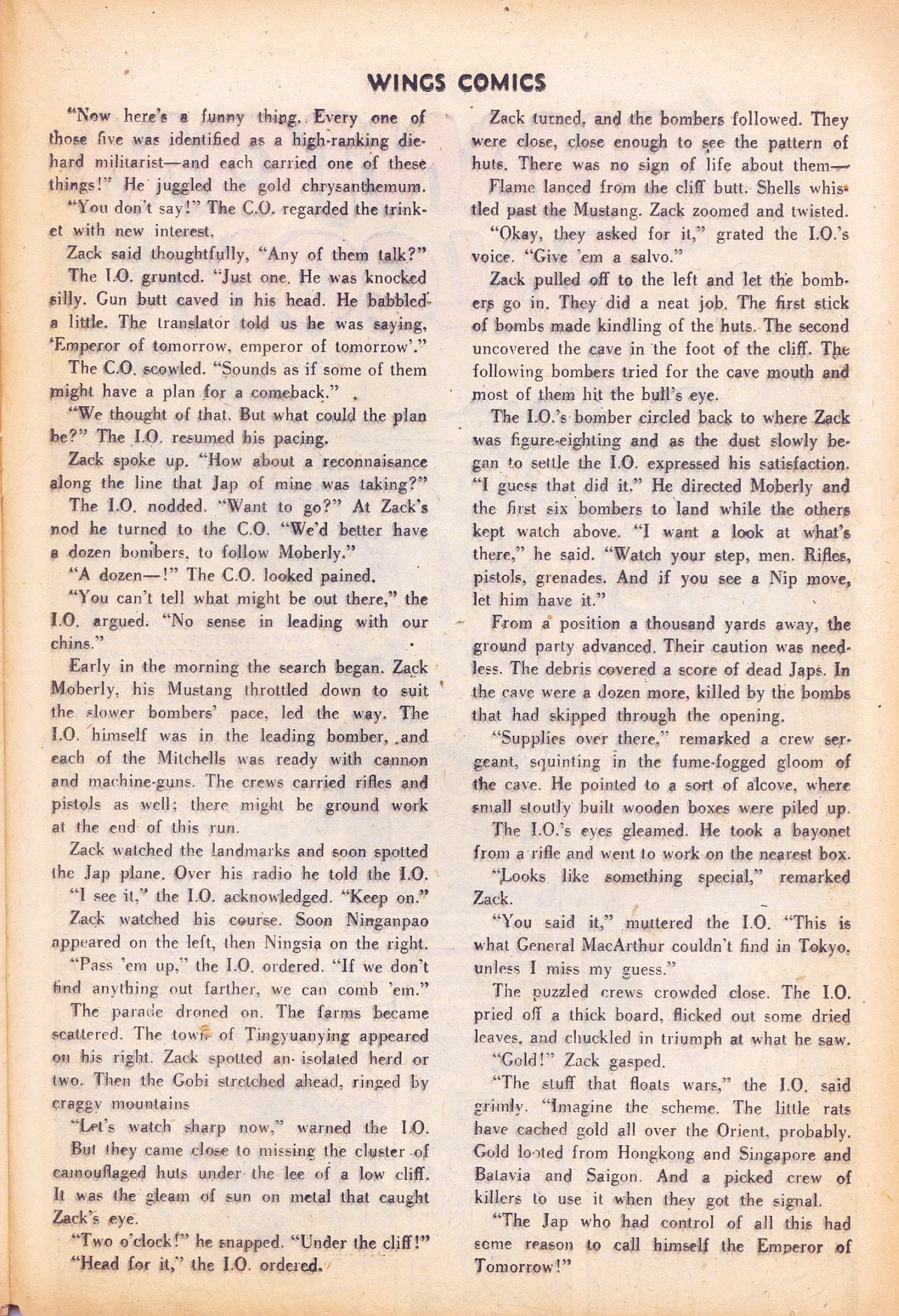 Read online Wings Comics comic -  Issue #69 - 33