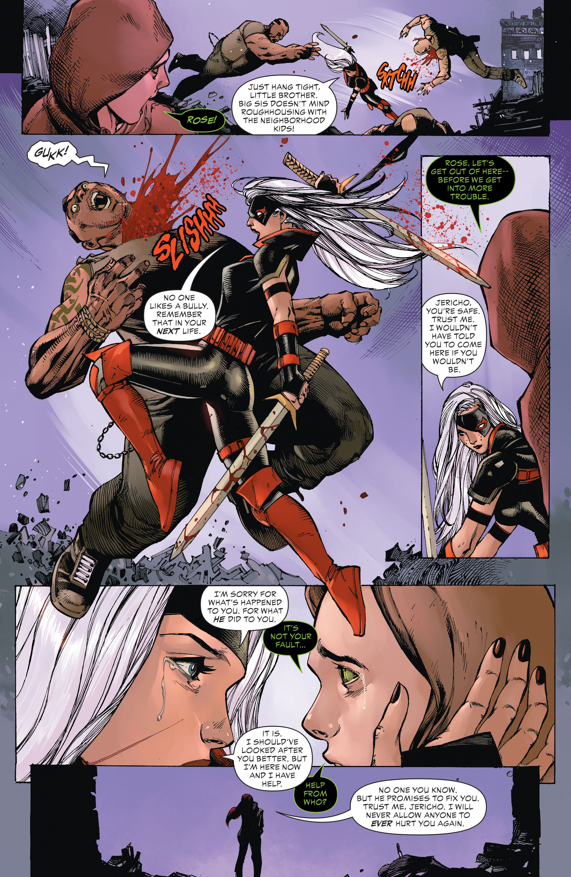 Read online Deathstroke: Gods of War comic -  Issue # TPB - 77