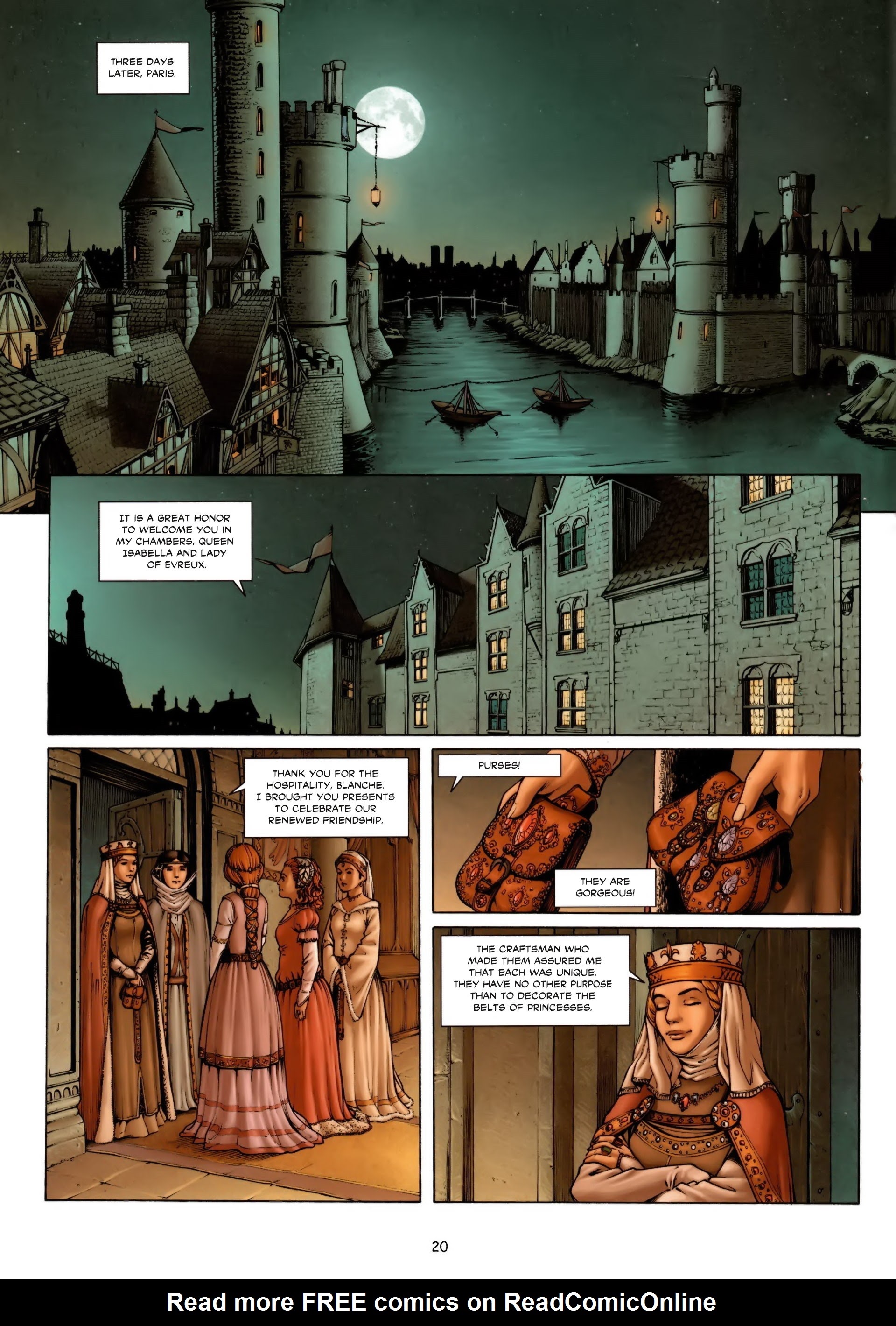 Read online Isabella: She-Wolf of France comic -  Issue #1 - 21