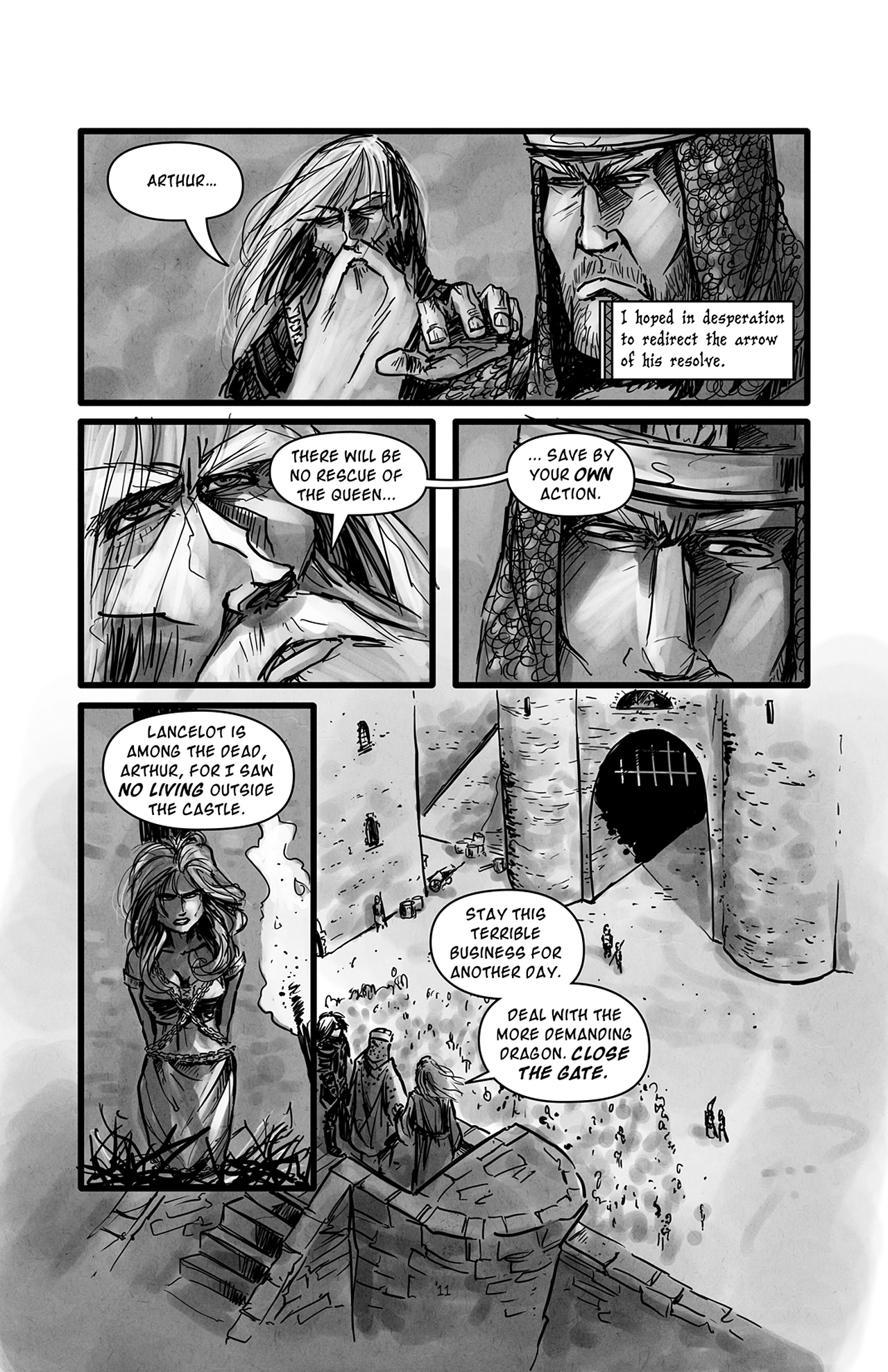 Read online Knights of the Living Dead comic -  Issue #1 - 13