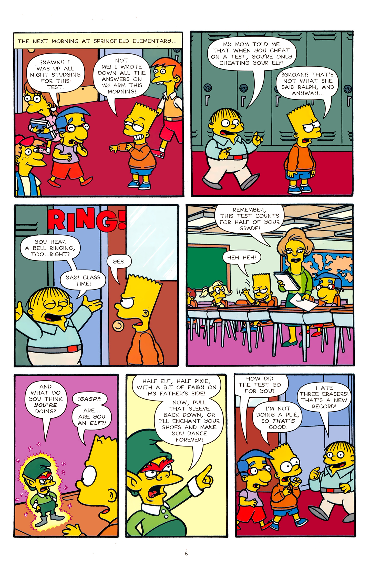Read online Simpsons Comics comic -  Issue #182 - 7