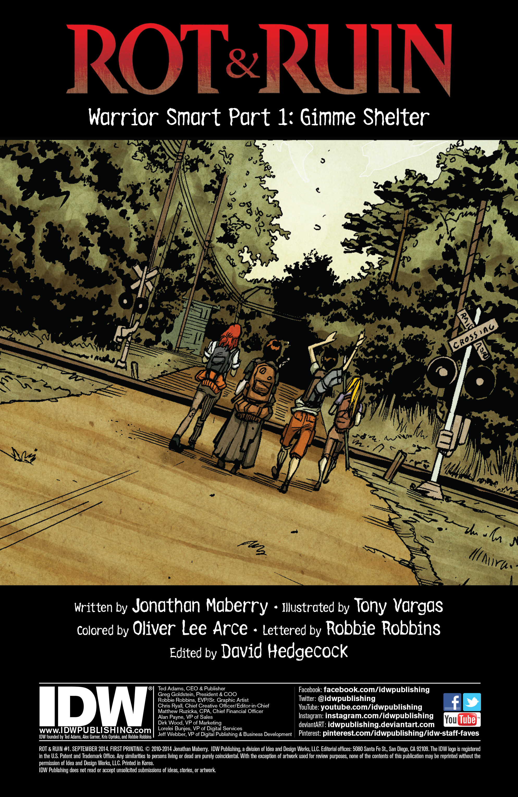 Read online Rot & Ruin comic -  Issue #1 - 2