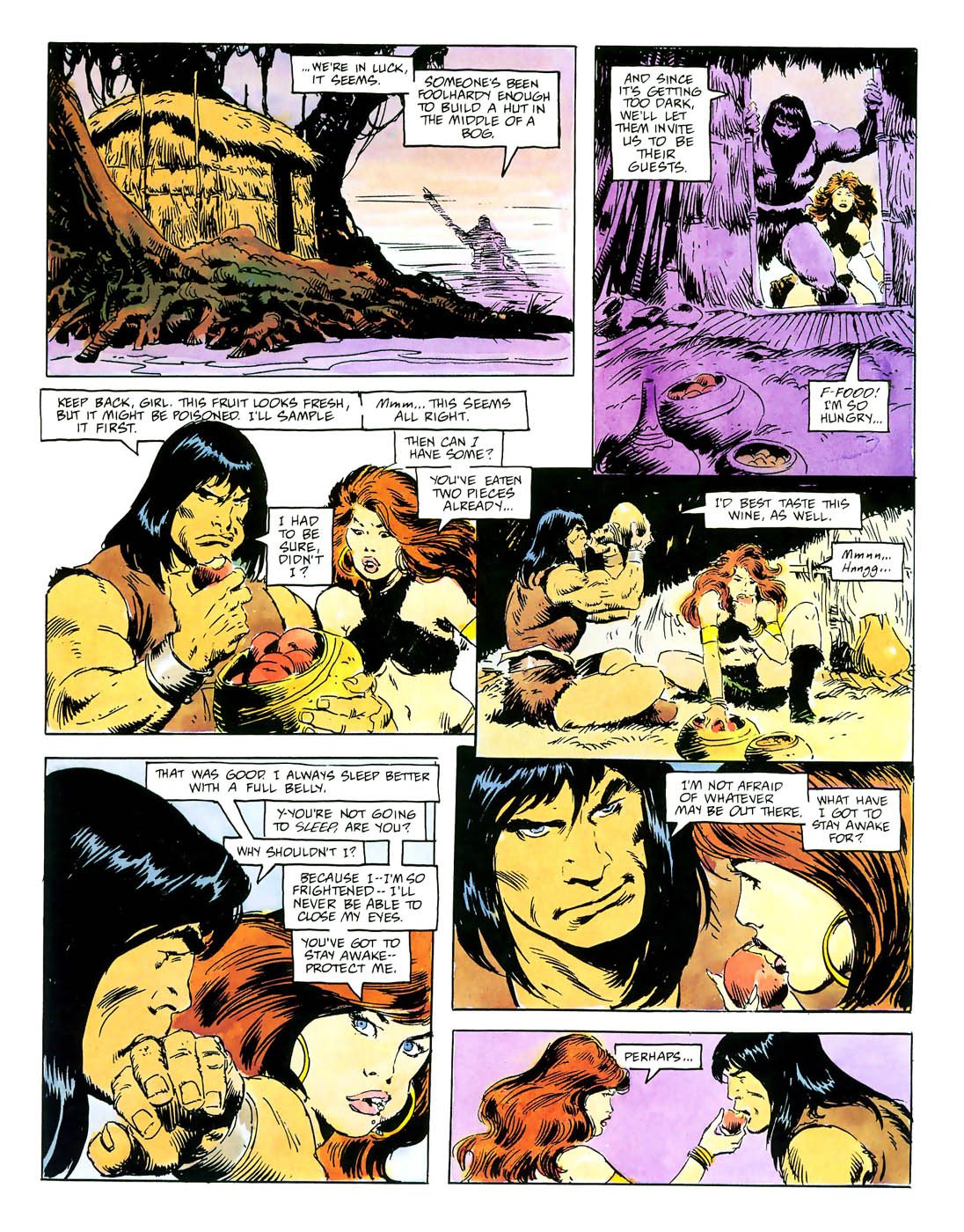 Read online Marvel Graphic Novel comic -  Issue #69 - Conan - The Rogue - 46