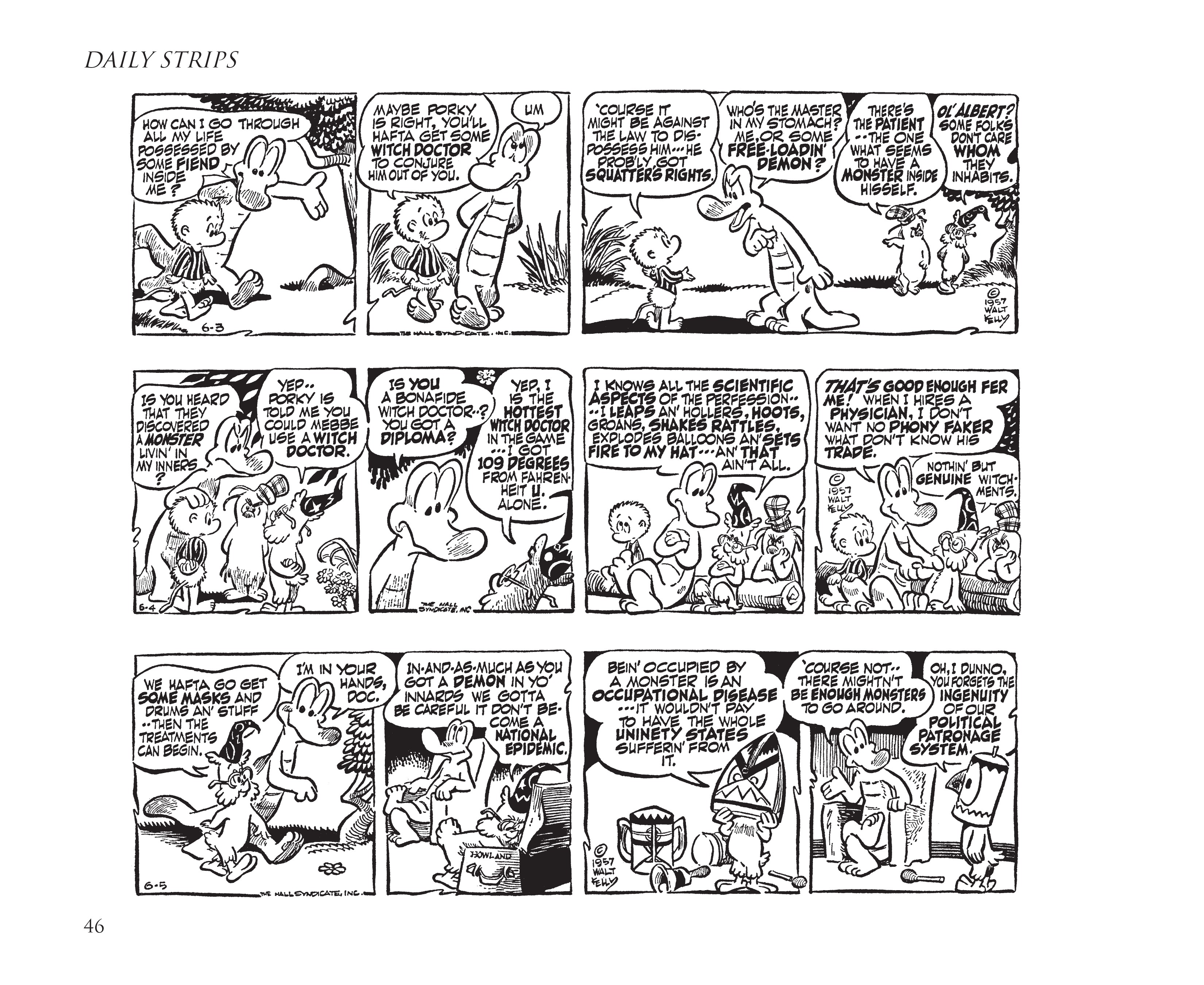 Read online Pogo by Walt Kelly: The Complete Syndicated Comic Strips comic -  Issue # TPB 5 (Part 1) - 55