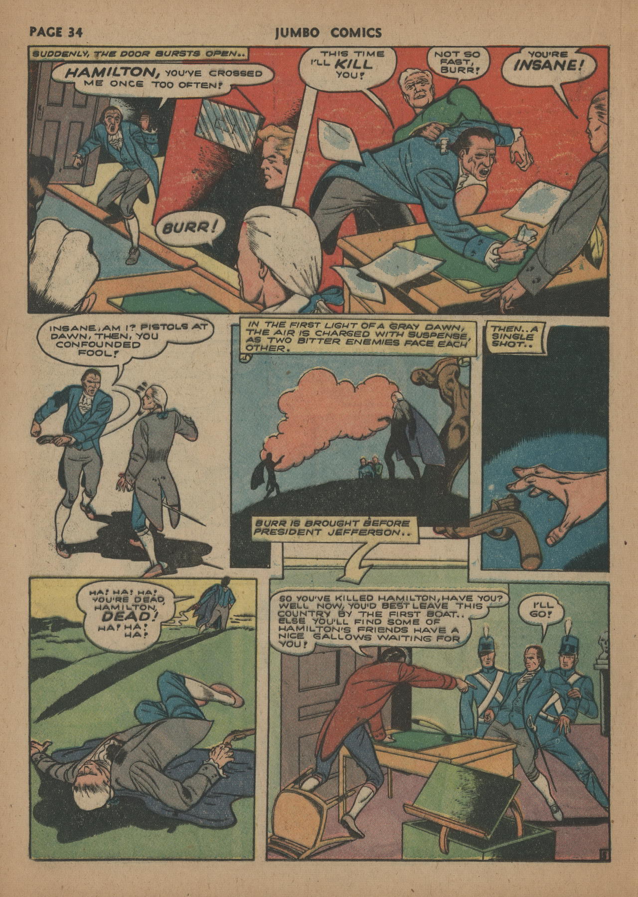 Read online Jumbo Comics comic -  Issue #44 - 36