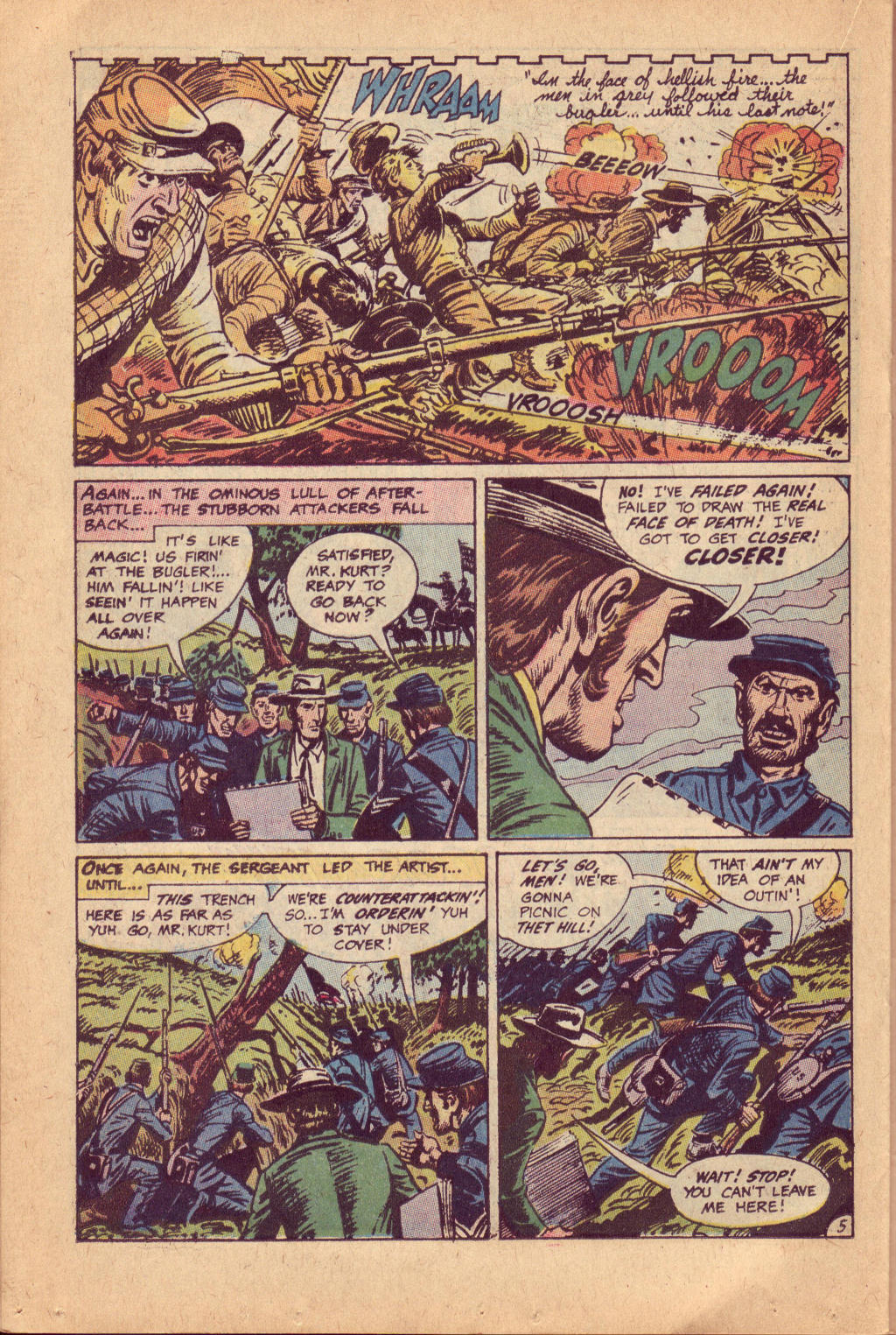 Read online Our Army at War (1952) comic -  Issue #215 - 22
