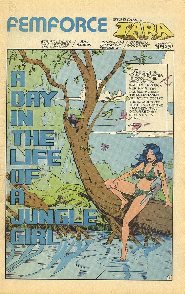 Read online Femforce comic -  Issue #10 - 3