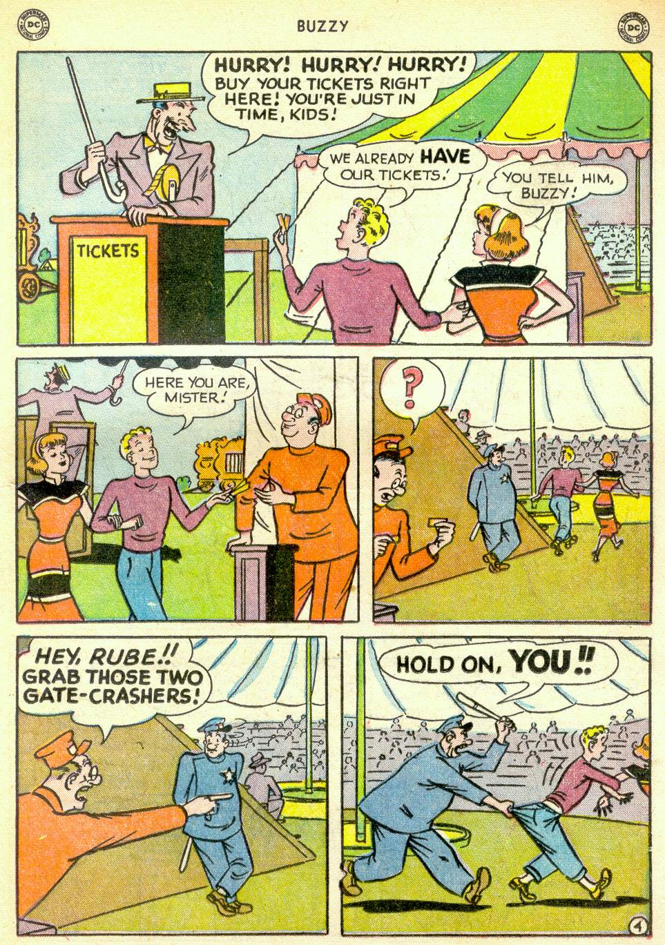 Read online Buzzy comic -  Issue #29 - 31