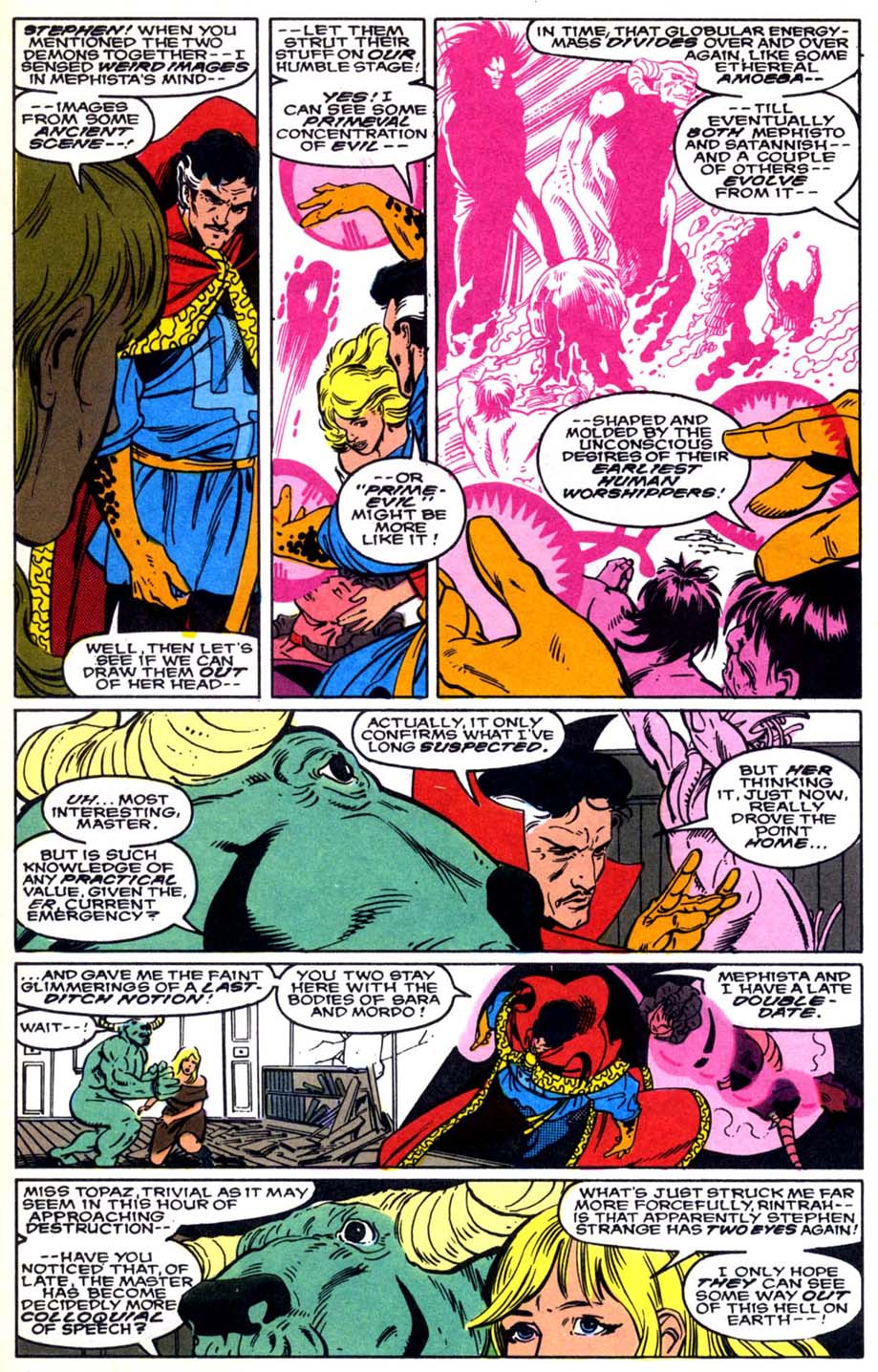 Read online Doctor Strange: Sorcerer Supreme comic -  Issue #8 - 16