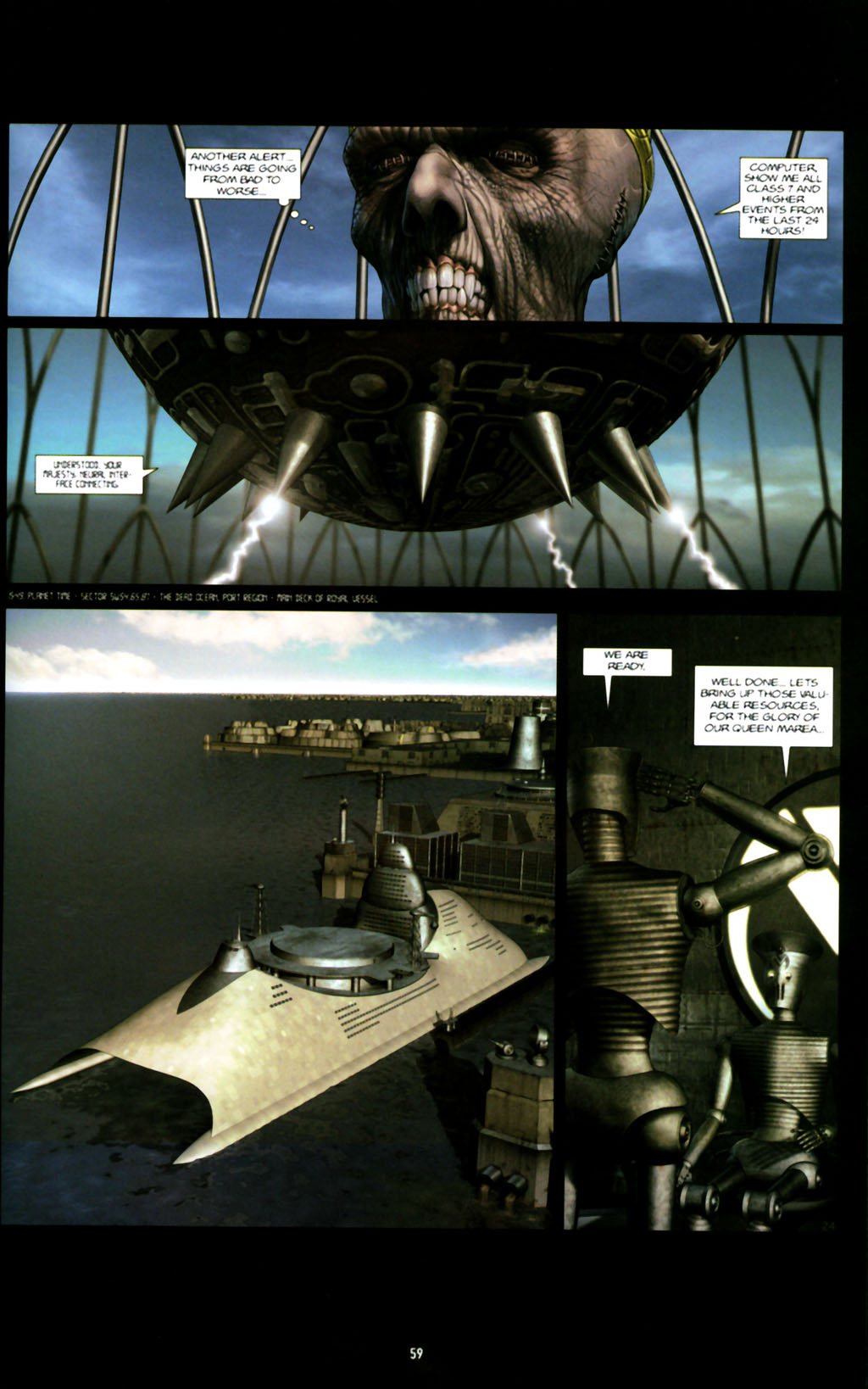 Read online Metal Hurlant comic -  Issue #8 - 60