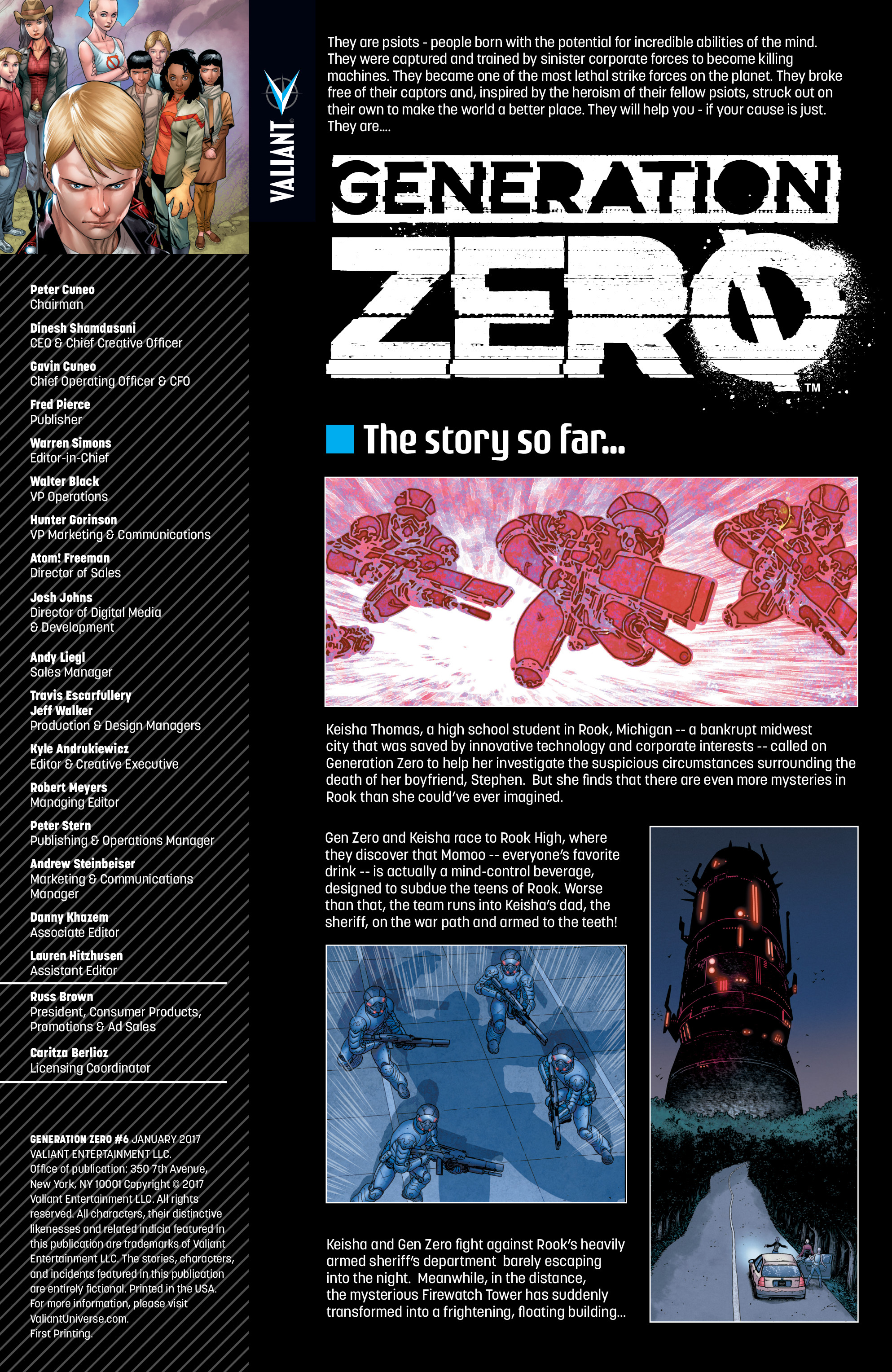 Read online Generation Zero comic -  Issue #6 - 2