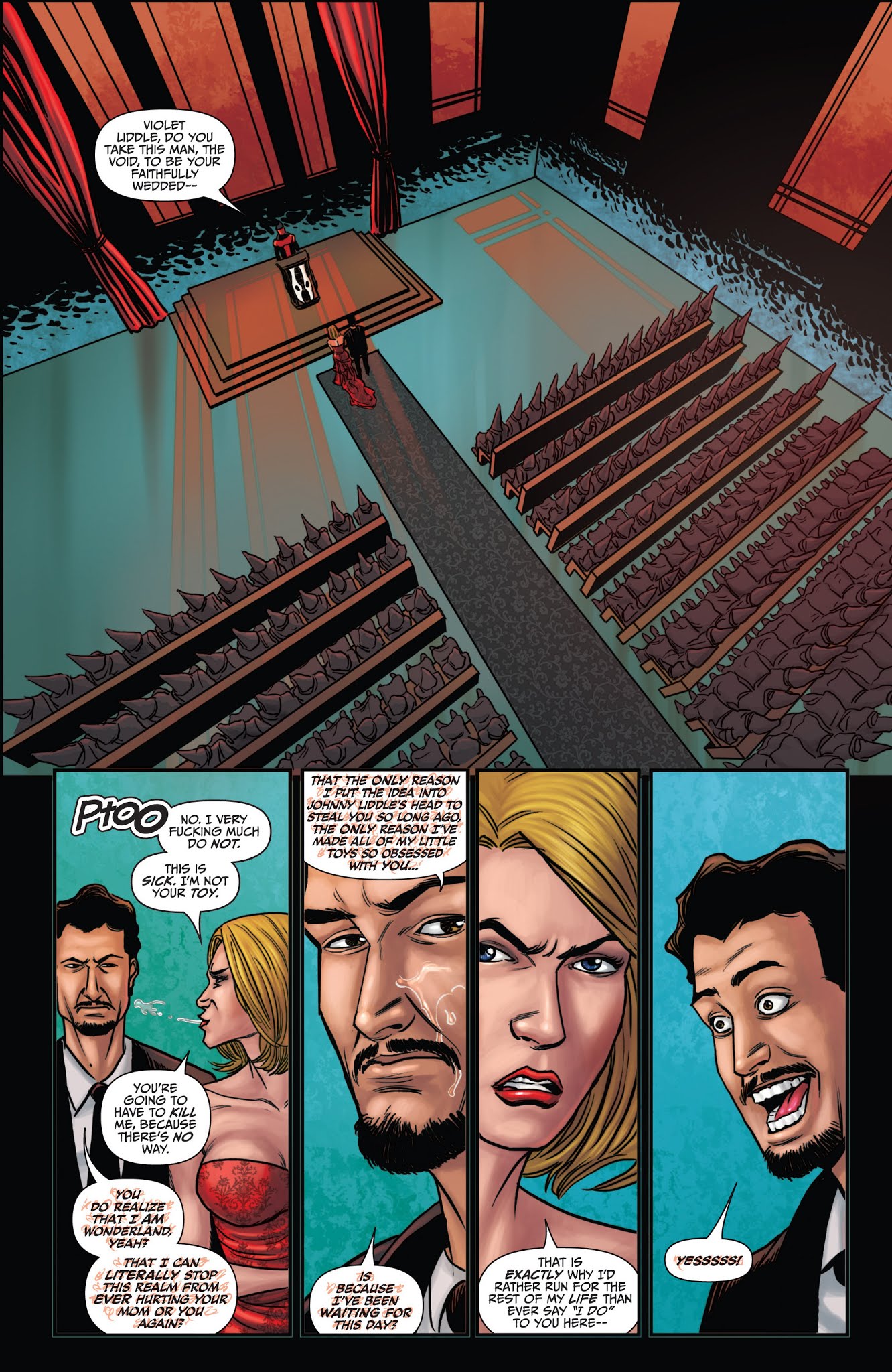 Read online Grimm Fairy Tales presents Wonderland: Asylum comic -  Issue #4 - 3